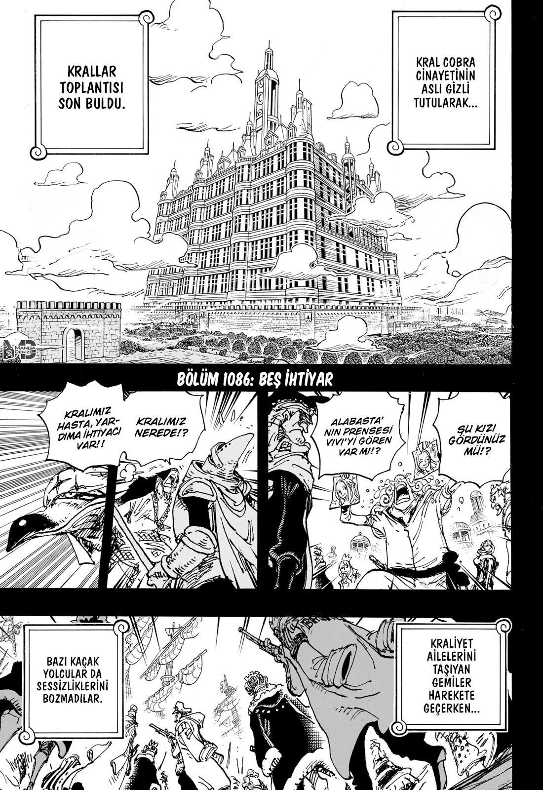 One Piece mangasının 1086 bölümünün 3. sayfasını okuyorsunuz.
