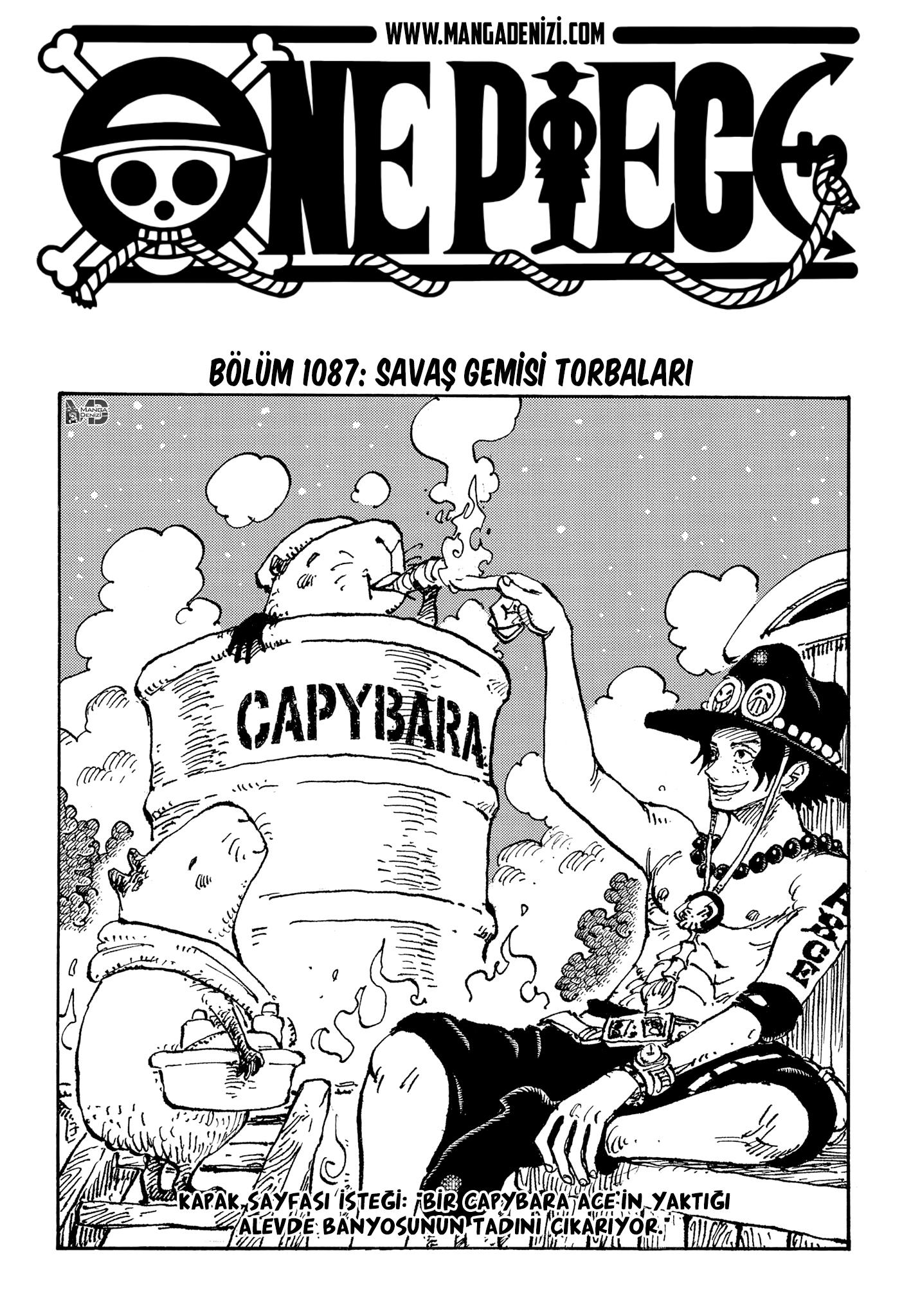 One Piece mangasının 1087 bölümünün 2. sayfasını okuyorsunuz.