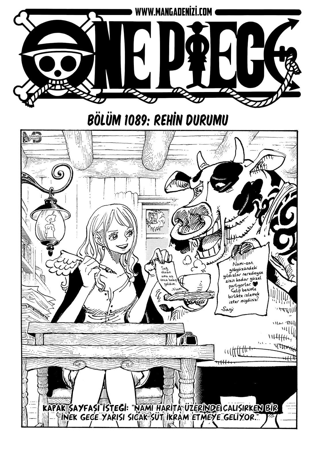 One Piece mangasının 1089 bölümünün 2. sayfasını okuyorsunuz.