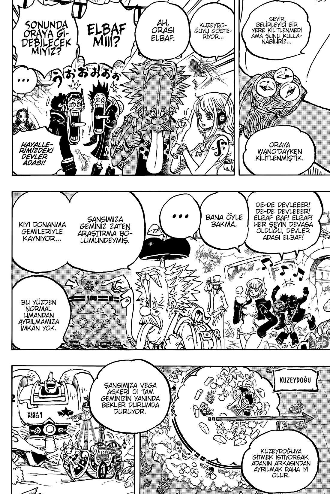 One Piece mangasının 1090 bölümünün 8. sayfasını okuyorsunuz.