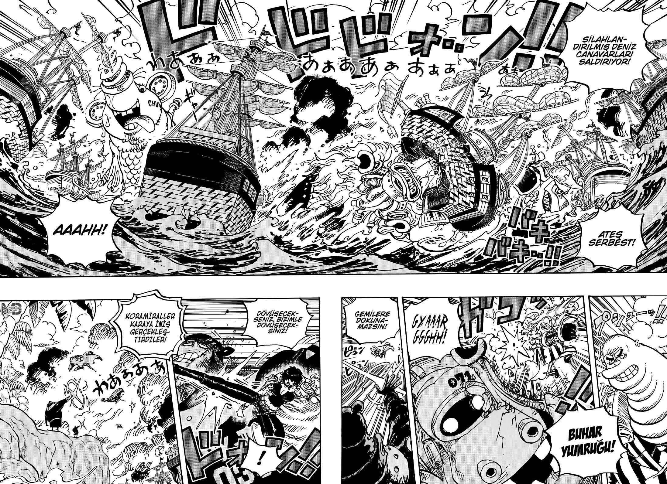 One Piece mangasının 1091 bölümünün 4. sayfasını okuyorsunuz.