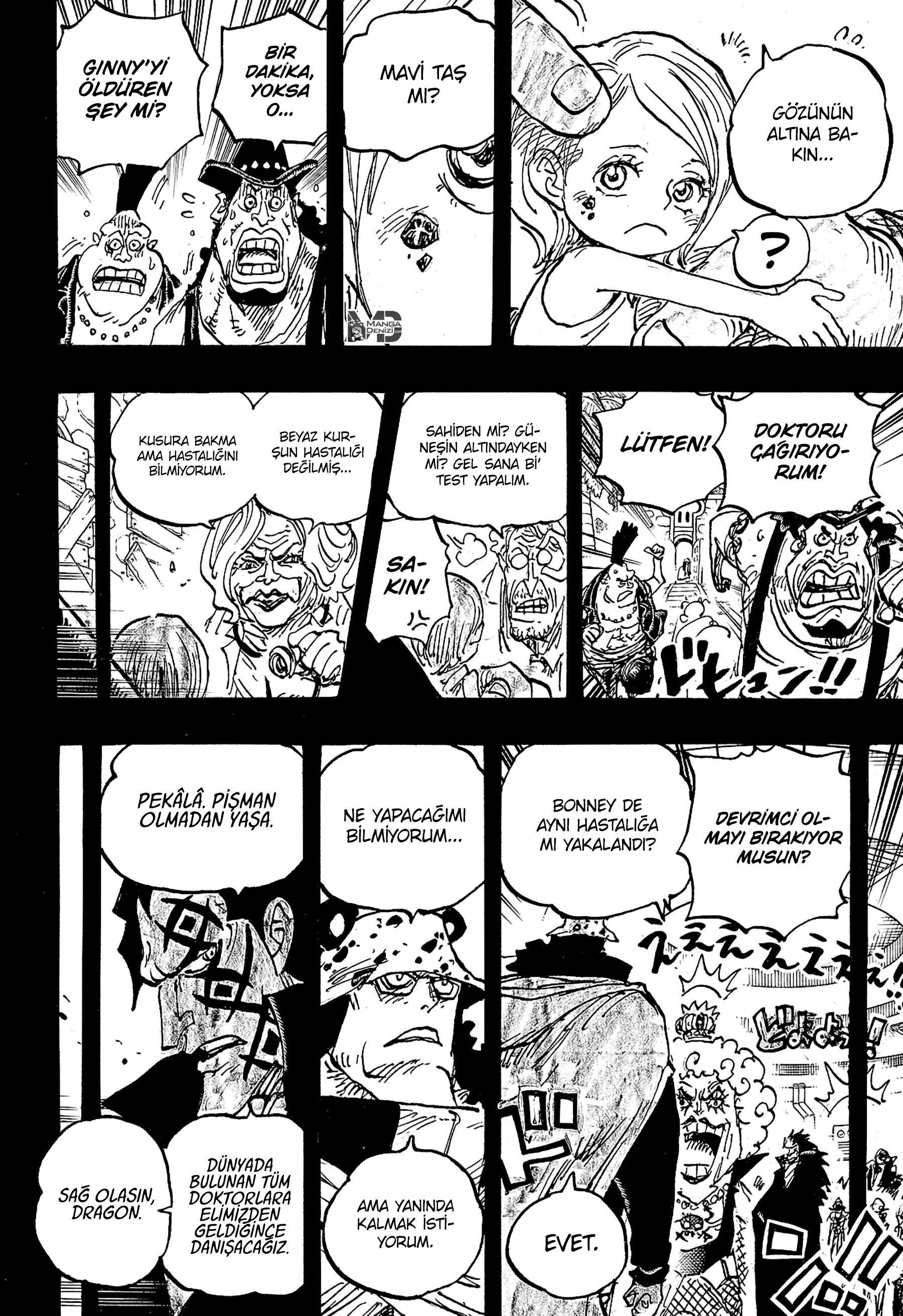 One Piece mangasının 1098 bölümünün 11. sayfasını okuyorsunuz.