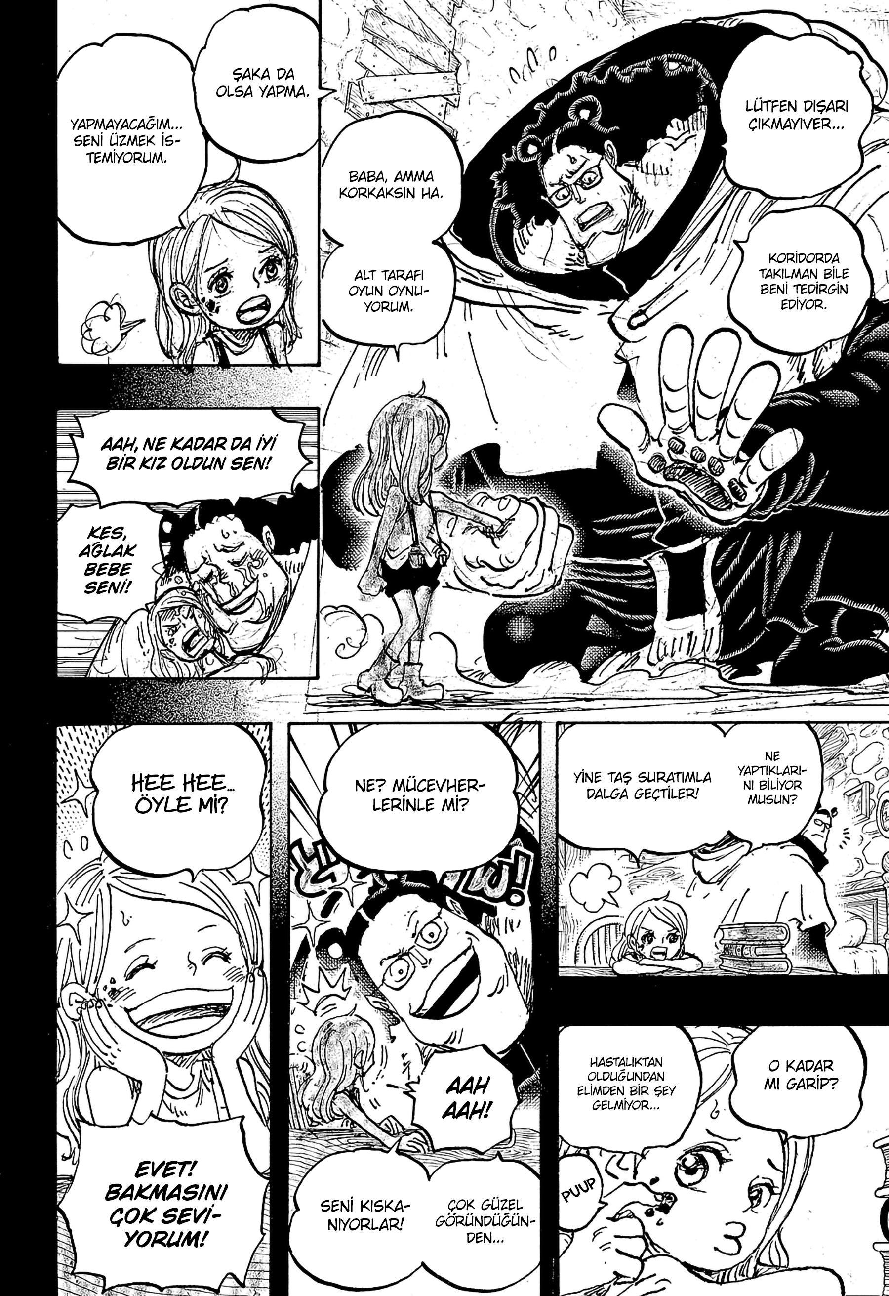 One Piece mangasının 1098 bölümünün 13. sayfasını okuyorsunuz.