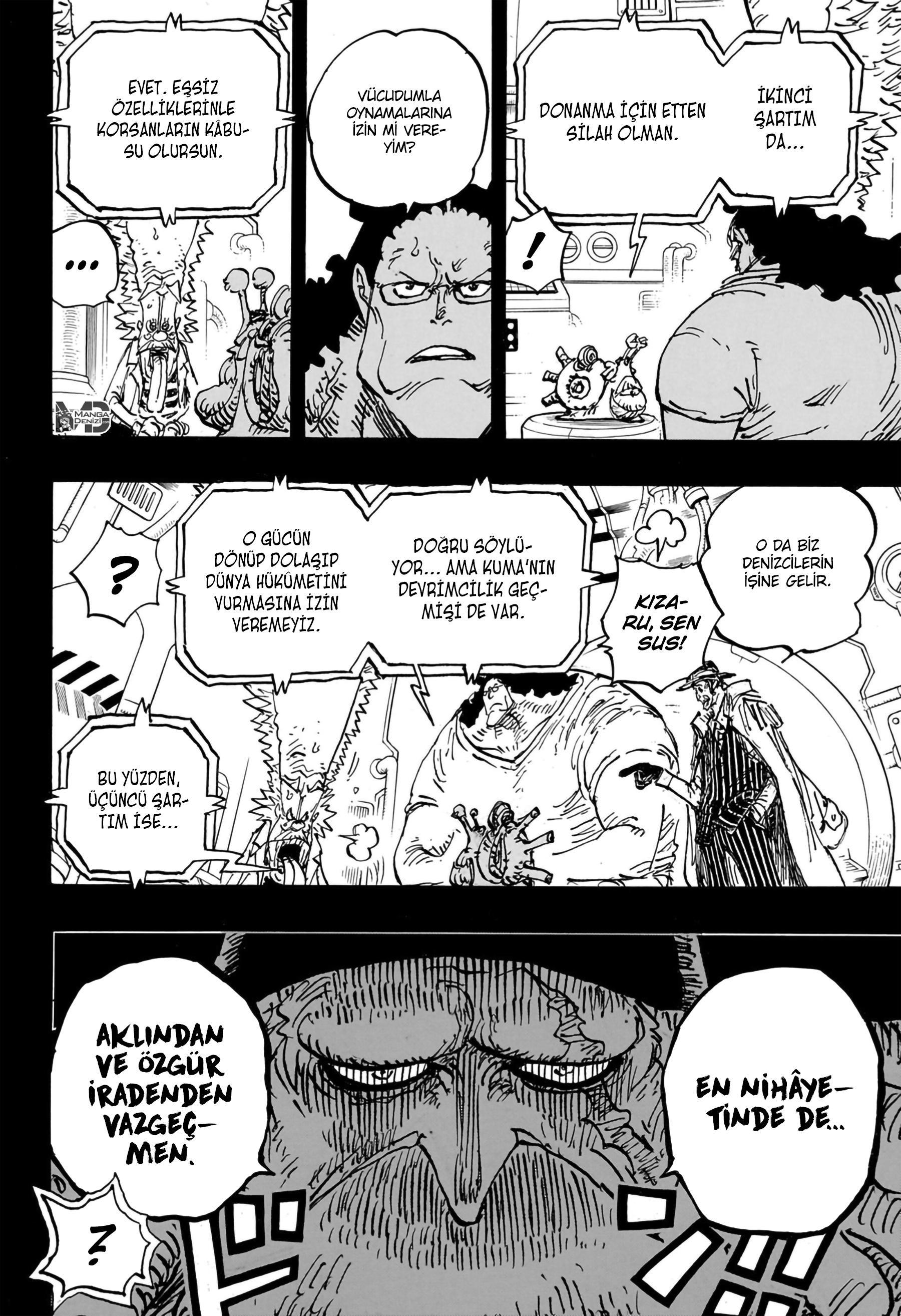 One Piece mangasının 1100 bölümünün 5. sayfasını okuyorsunuz.