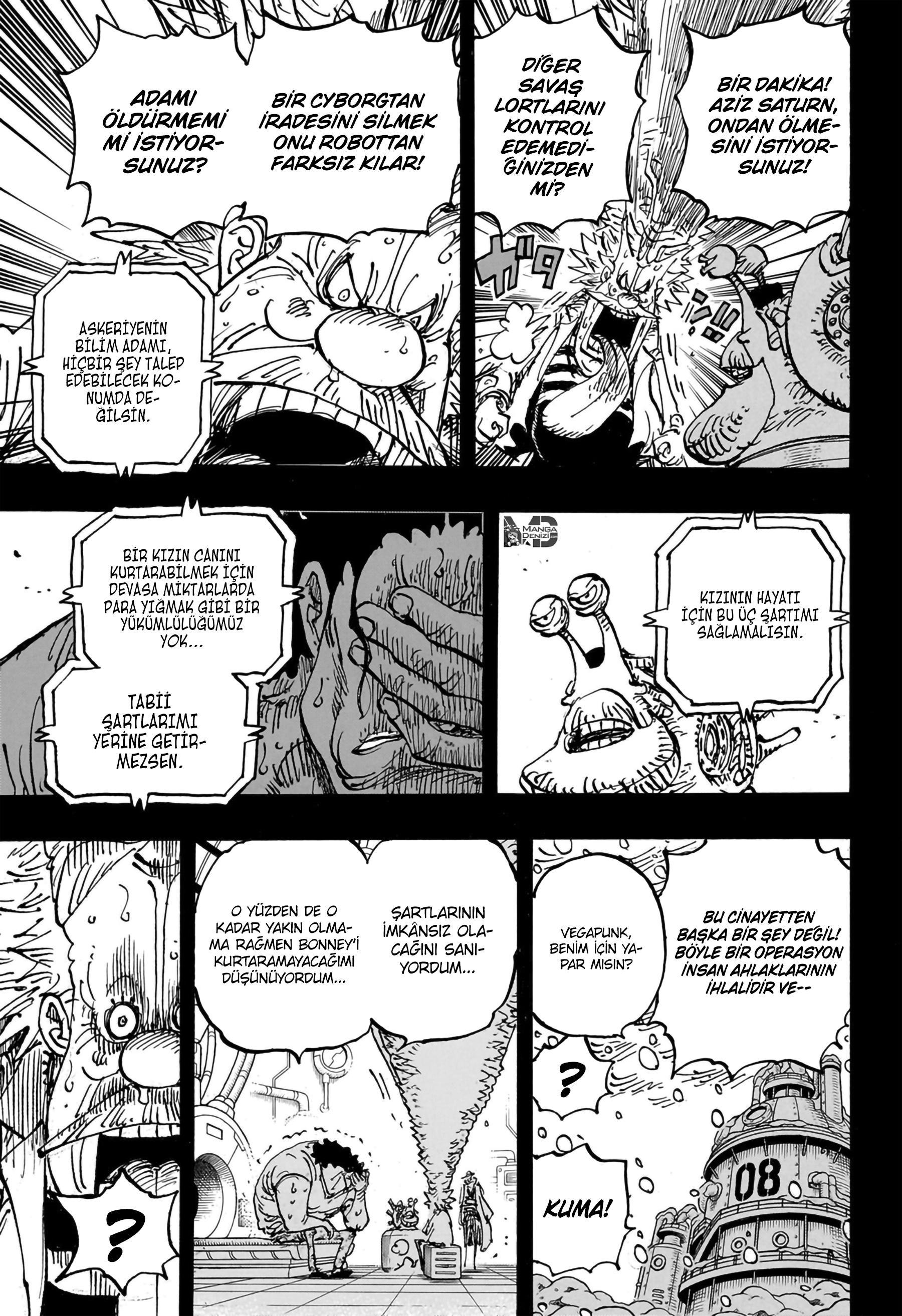 One Piece mangasının 1100 bölümünün 6. sayfasını okuyorsunuz.