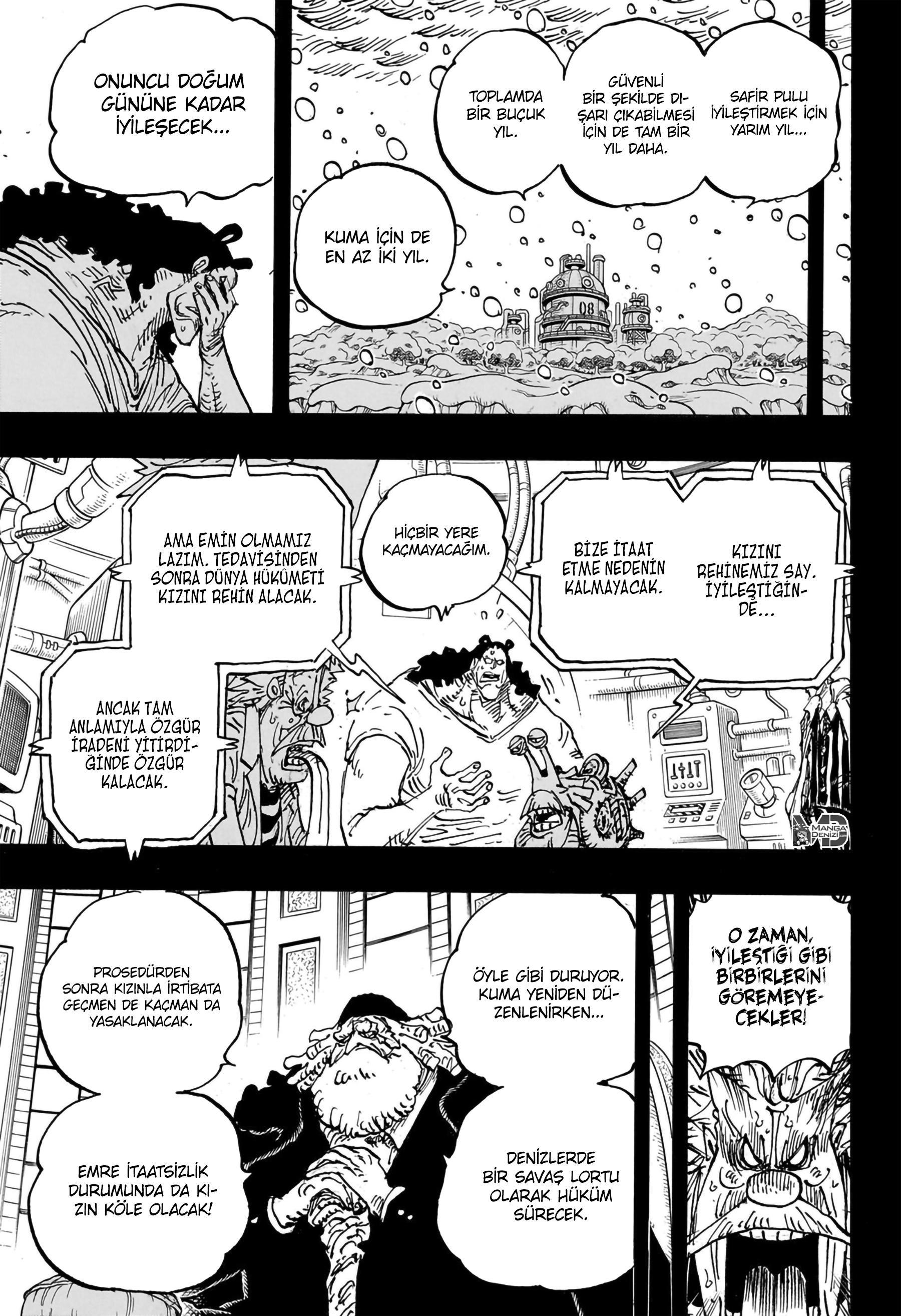 One Piece mangasının 1100 bölümünün 8. sayfasını okuyorsunuz.