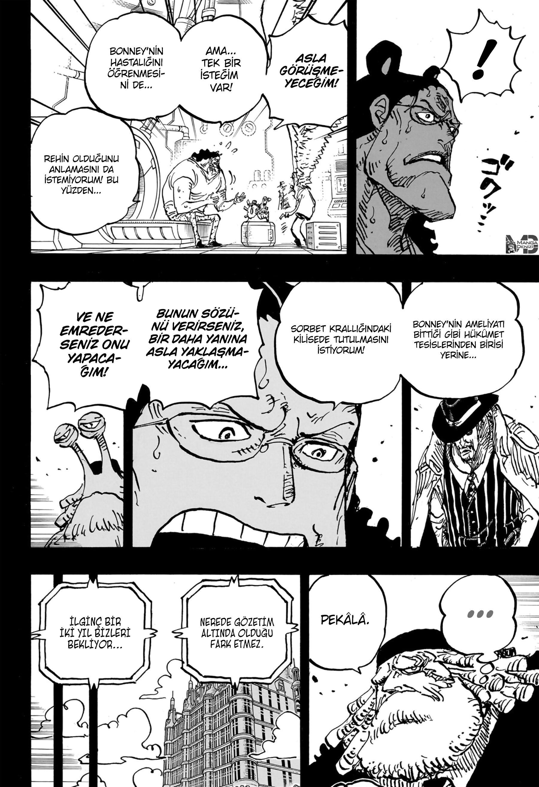 One Piece mangasının 1100 bölümünün 9. sayfasını okuyorsunuz.