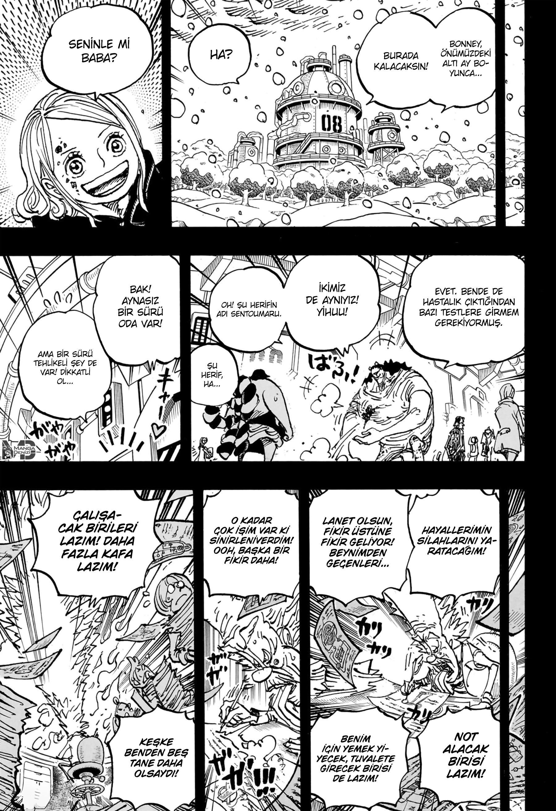 One Piece mangasının 1100 bölümünün 10. sayfasını okuyorsunuz.