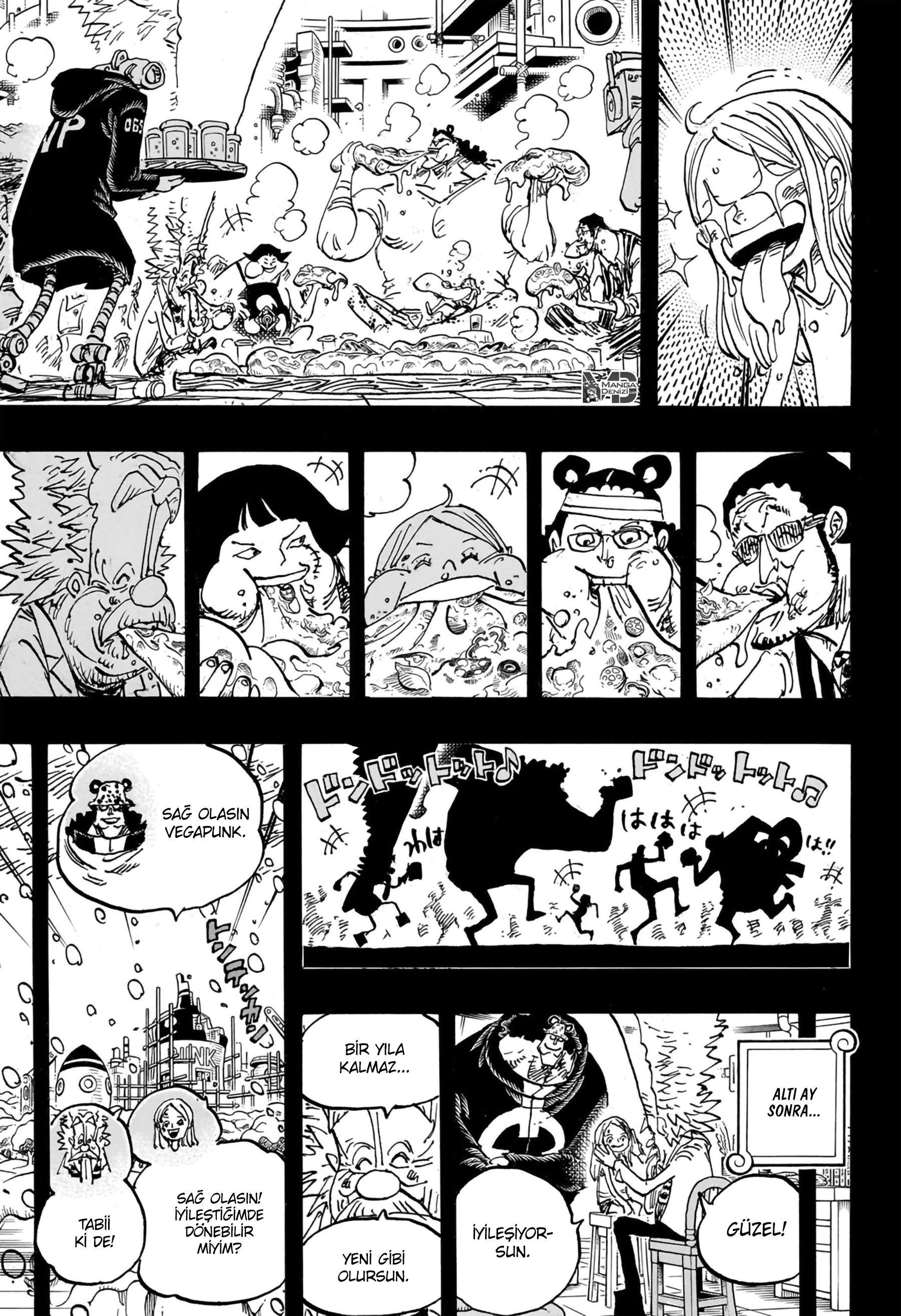 One Piece mangasının 1100 bölümünün 12. sayfasını okuyorsunuz.