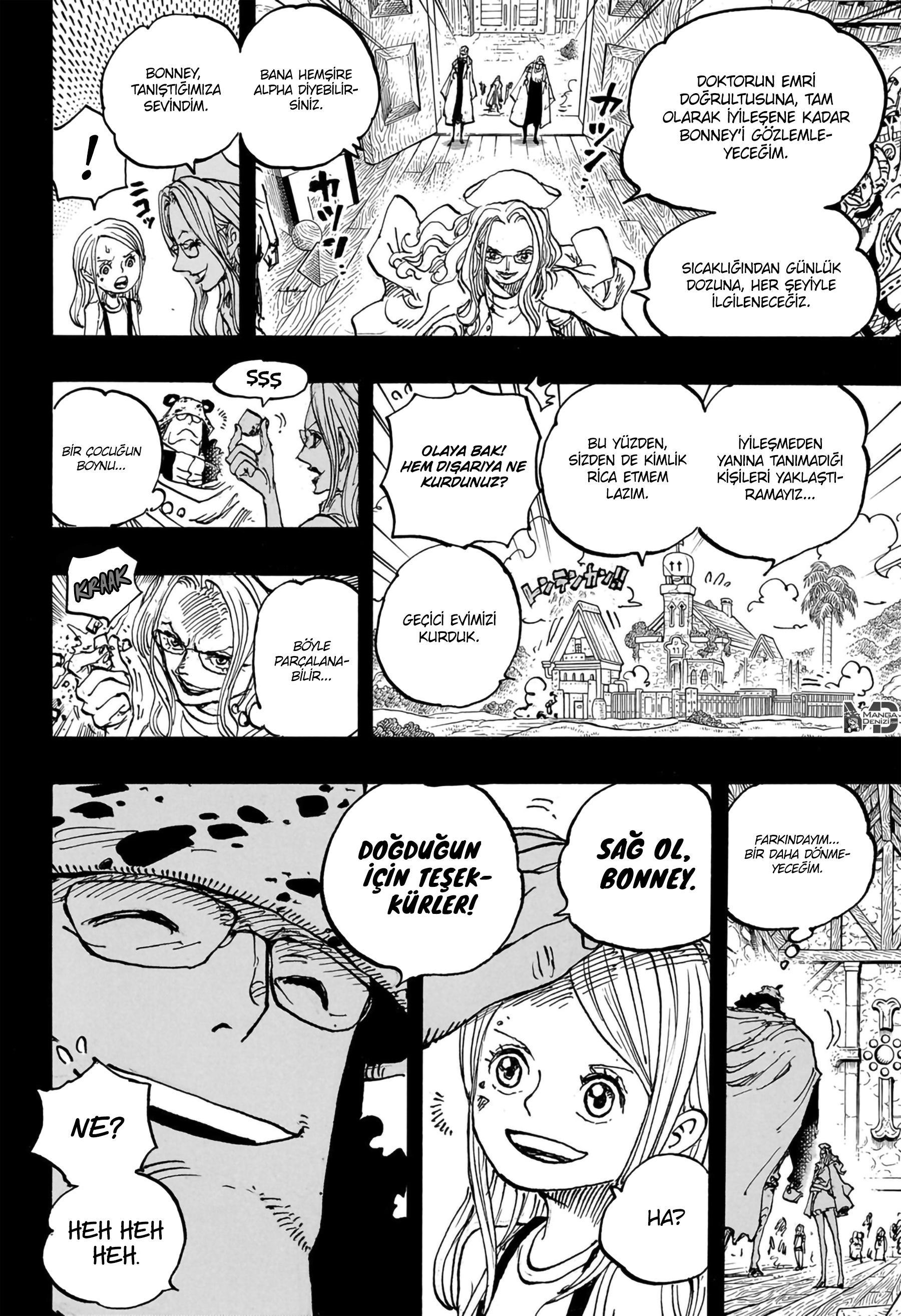 One Piece mangasının 1100 bölümünün 15. sayfasını okuyorsunuz.