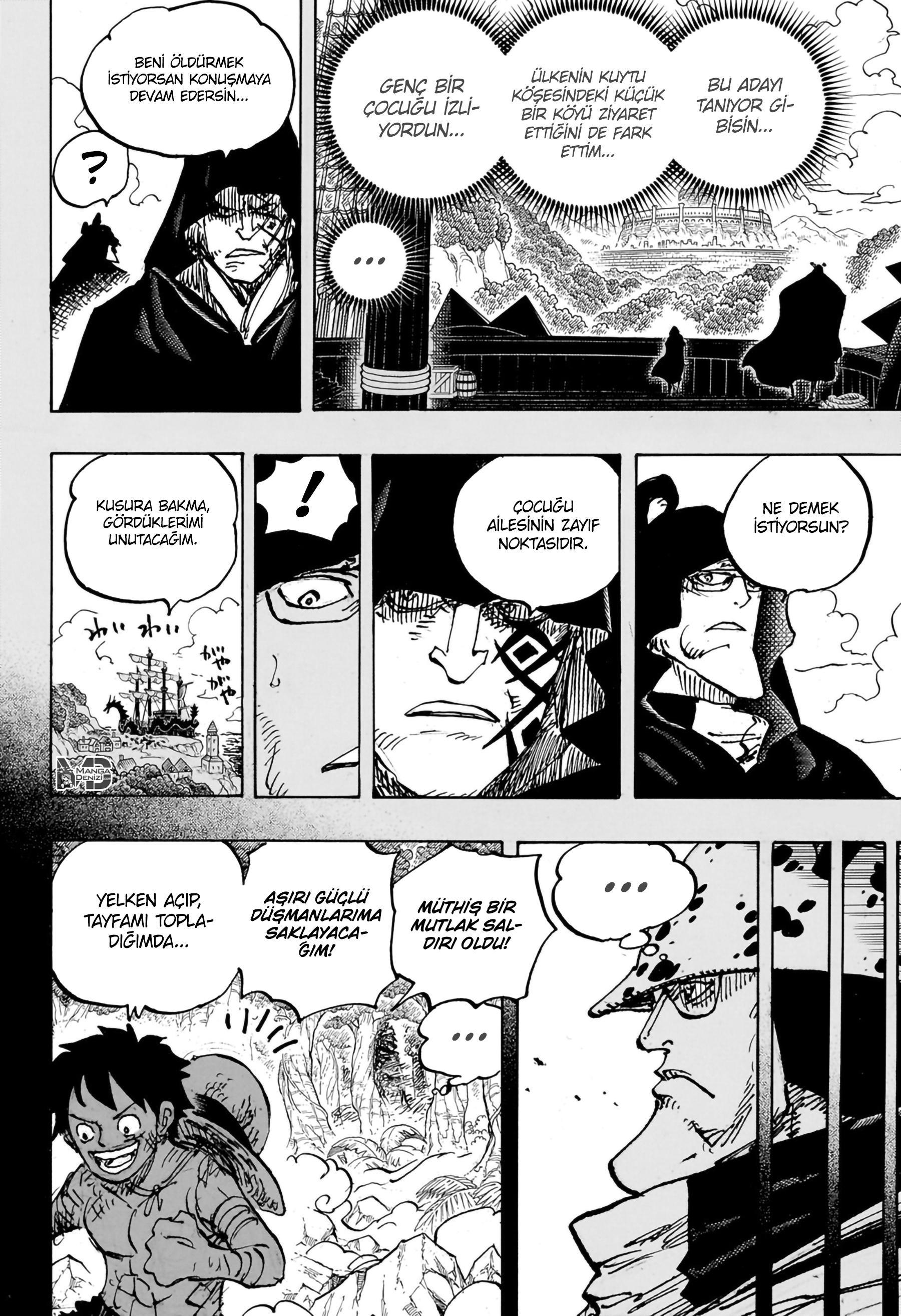 One Piece mangasının 1101 bölümünün 4. sayfasını okuyorsunuz.