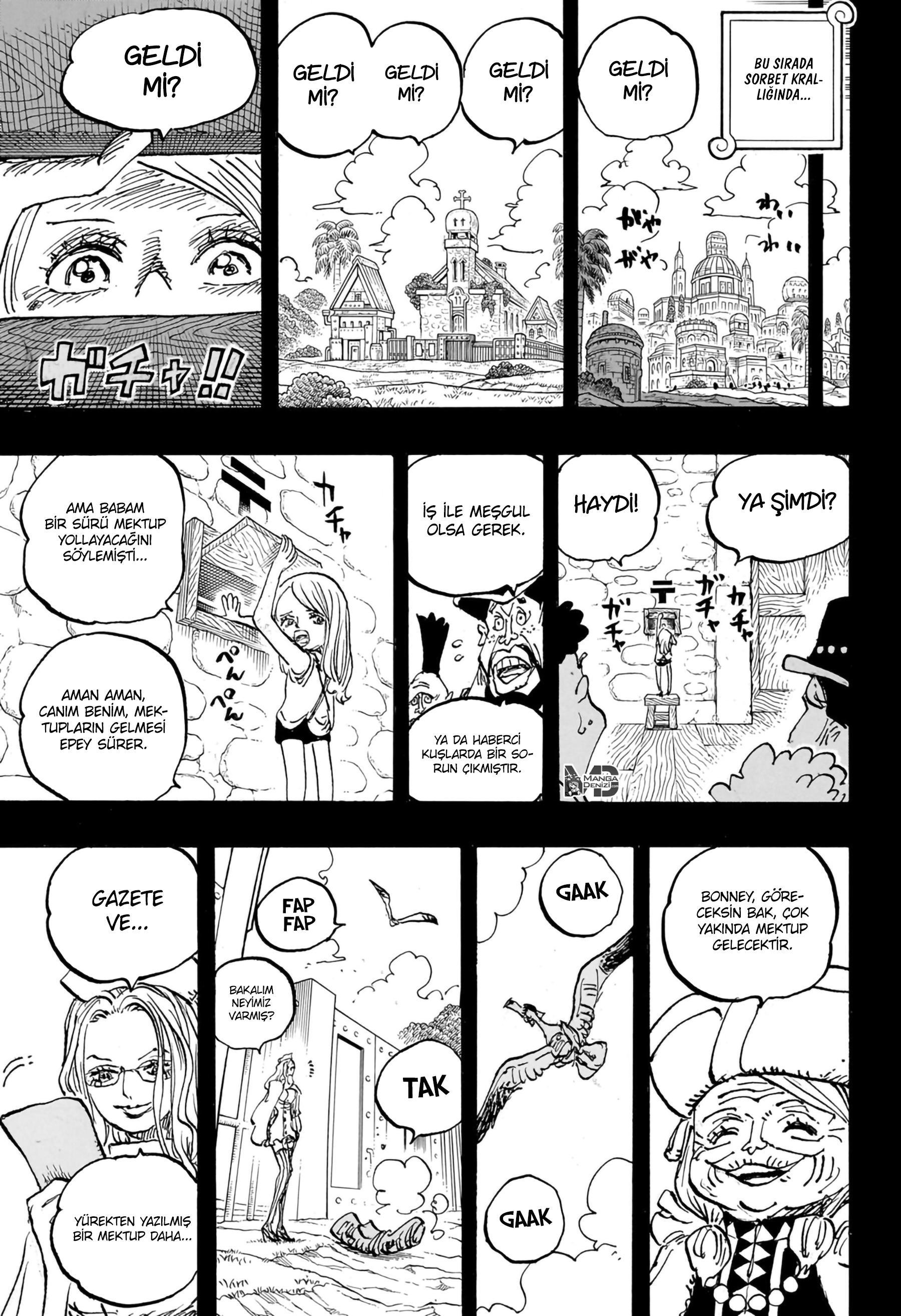 One Piece mangasının 1101 bölümünün 7. sayfasını okuyorsunuz.