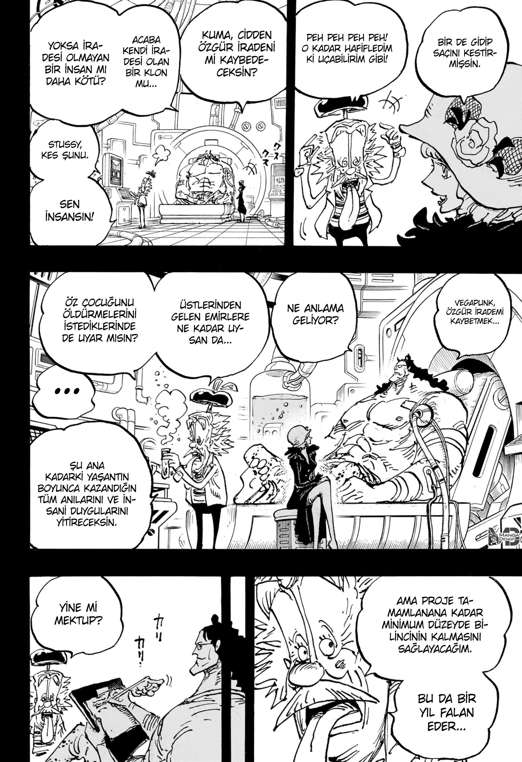 One Piece mangasının 1101 bölümünün 10. sayfasını okuyorsunuz.