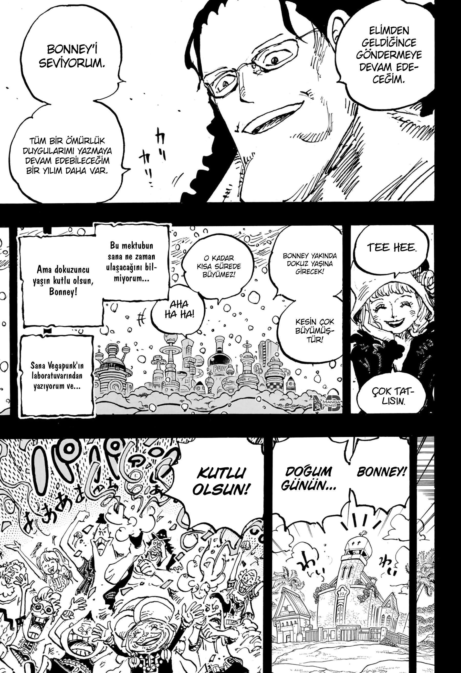 One Piece mangasının 1101 bölümünün 11. sayfasını okuyorsunuz.