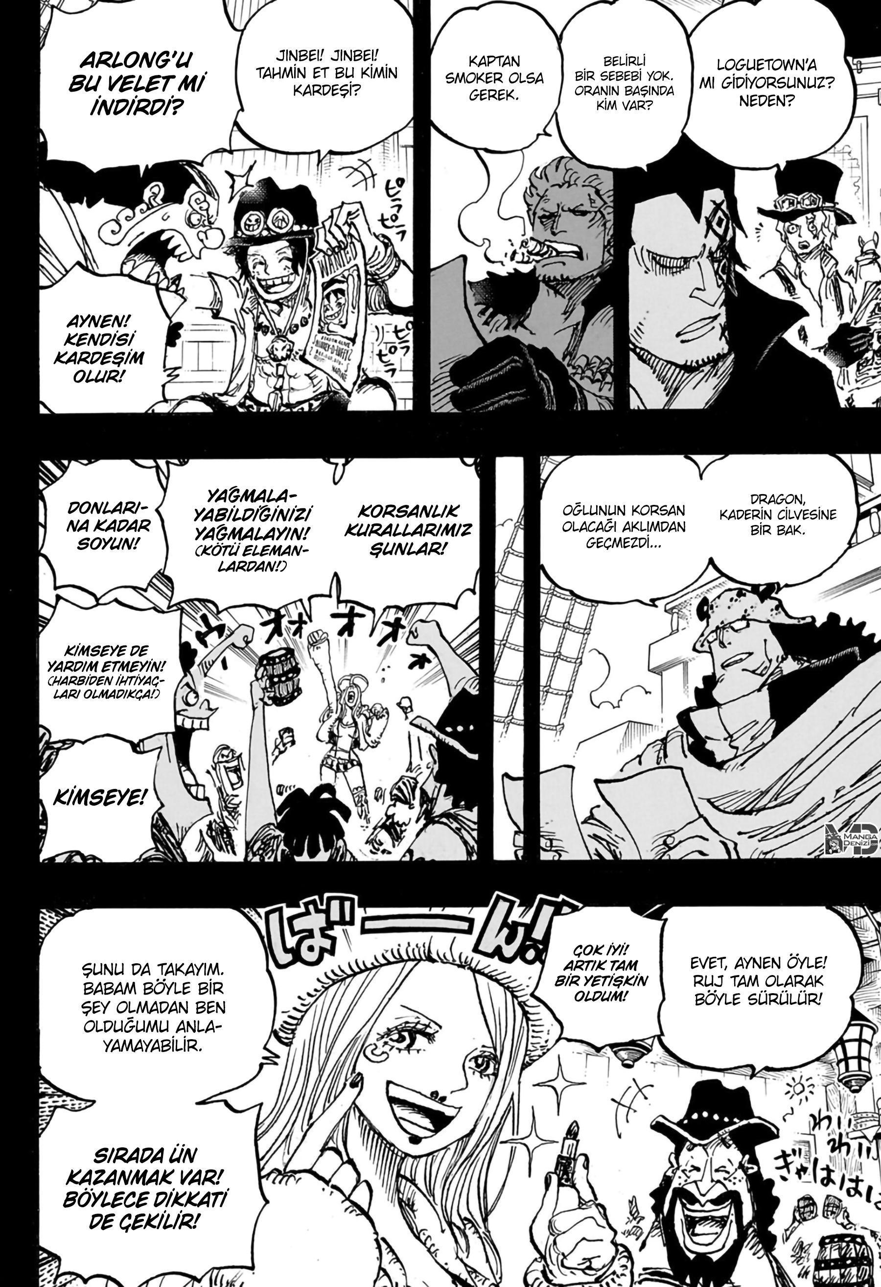 One Piece mangasının 1102 bölümünün 5. sayfasını okuyorsunuz.