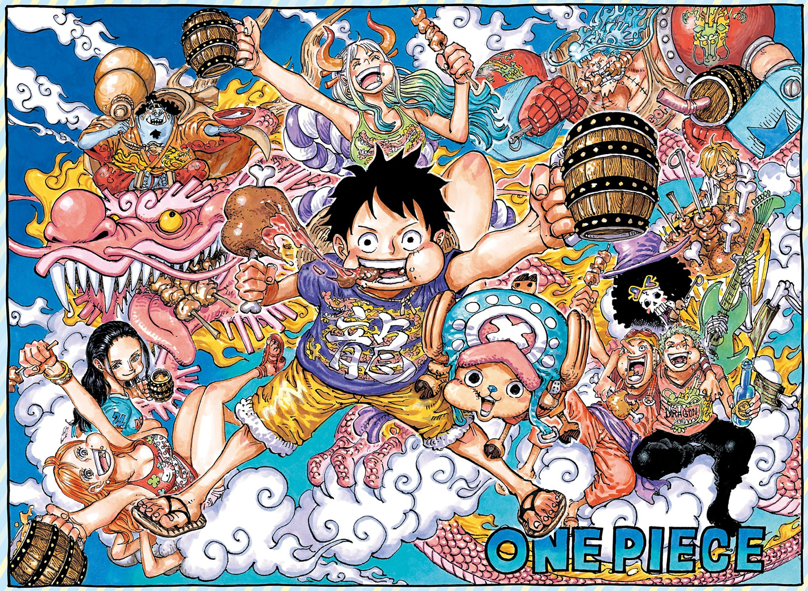 One Piece mangasının 1103 bölümünün 2. sayfasını okuyorsunuz.