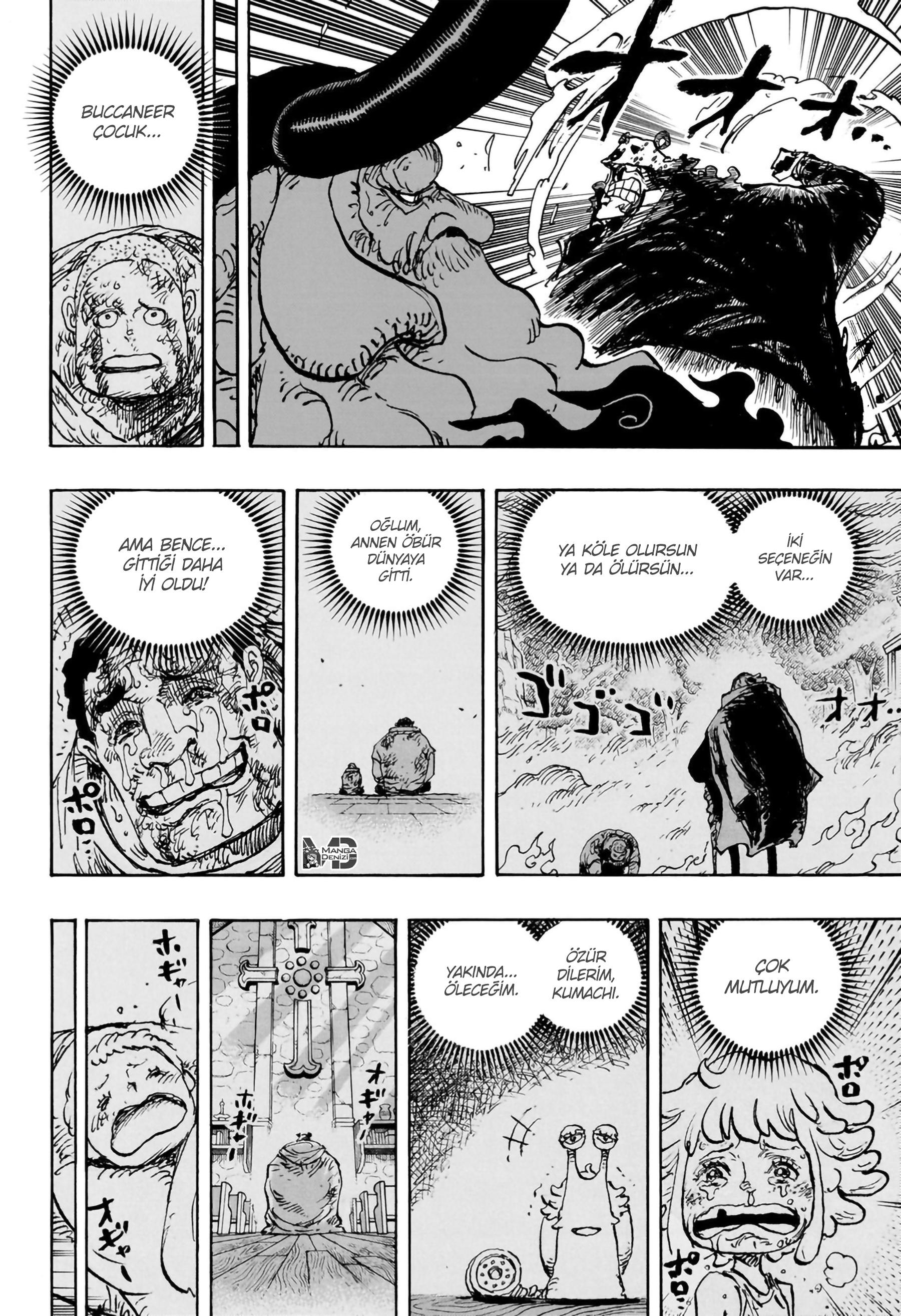 One Piece mangasının 1104 bölümünün 3. sayfasını okuyorsunuz.