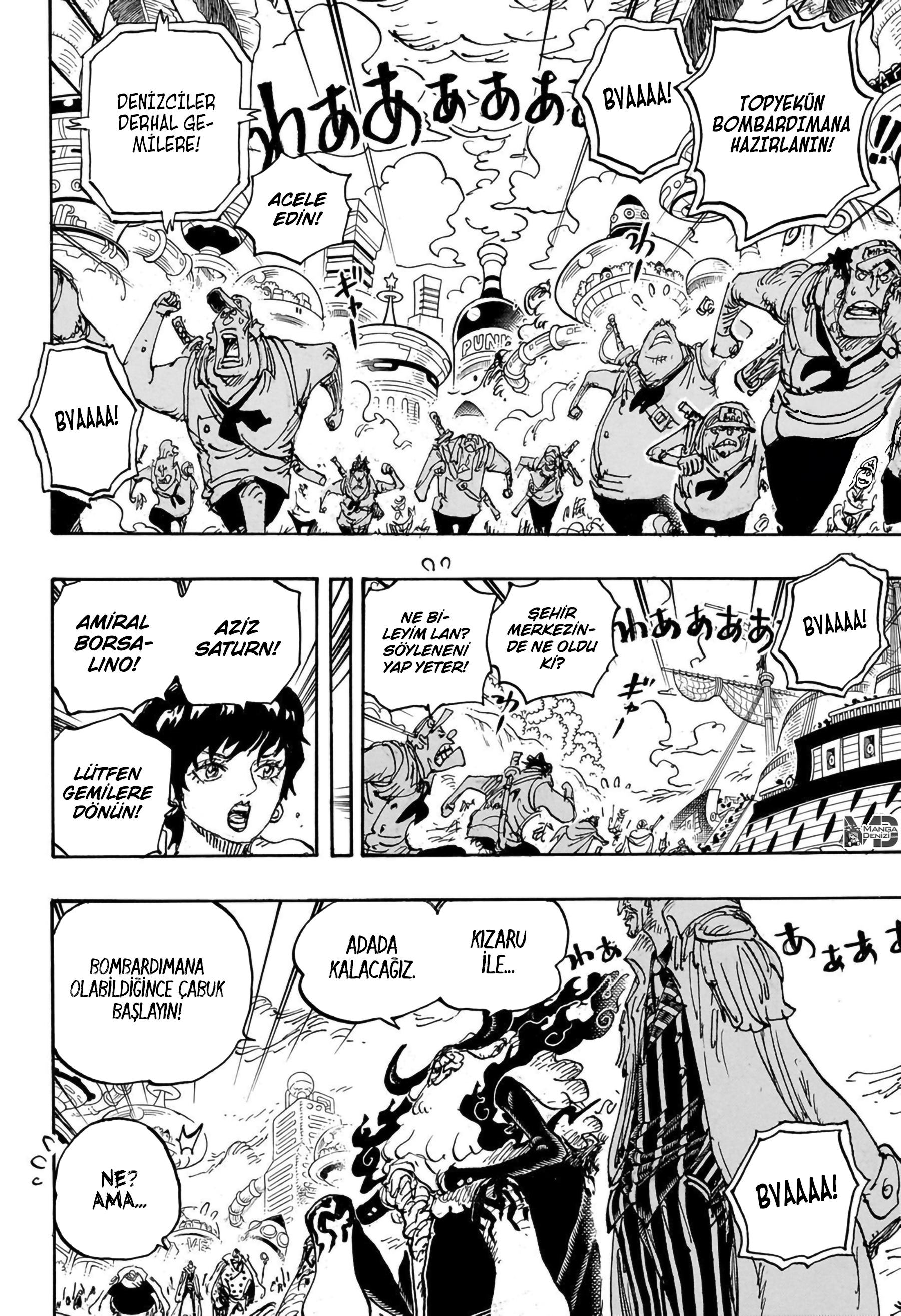 One Piece mangasının 1105 bölümünün 3. sayfasını okuyorsunuz.