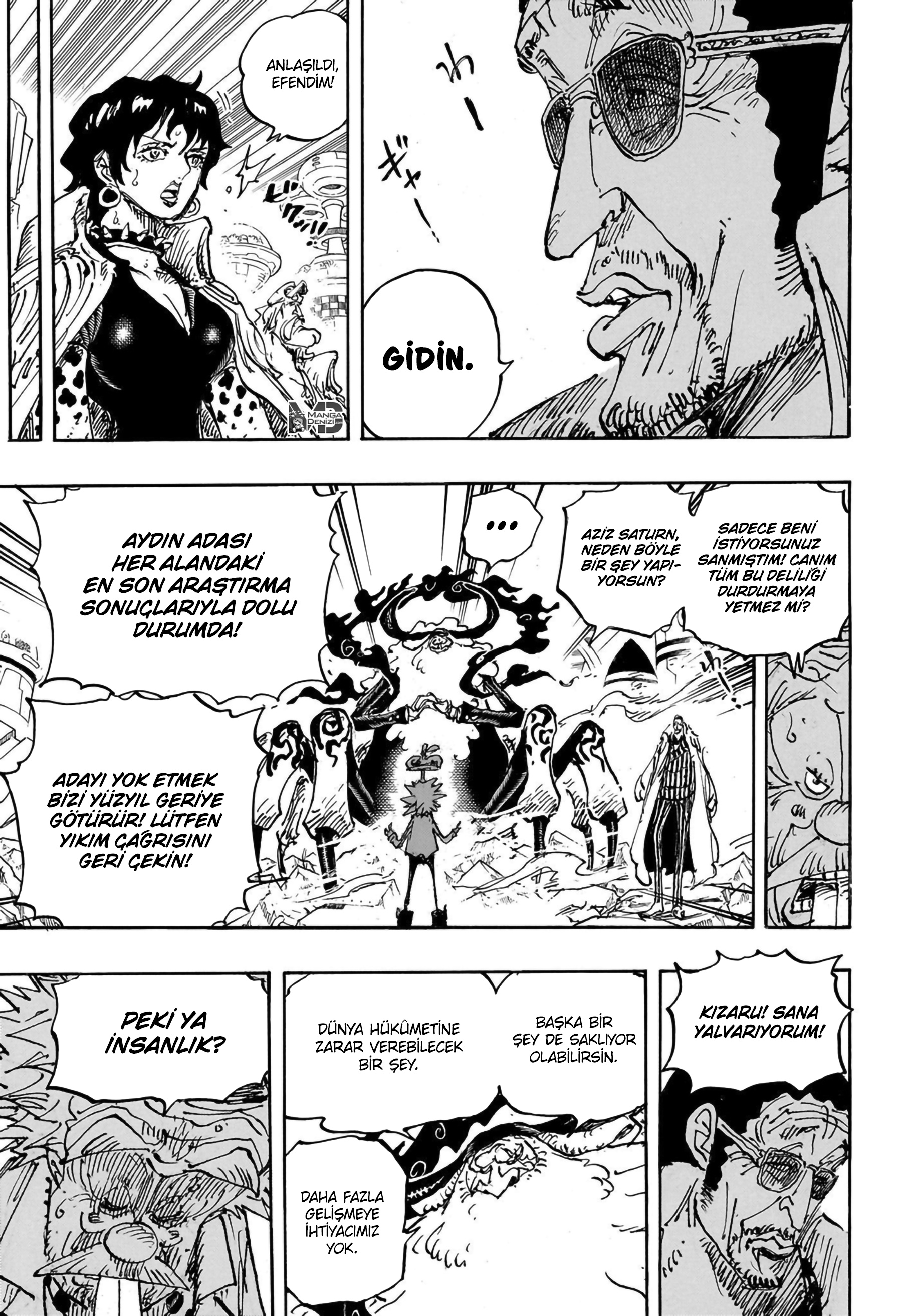 One Piece mangasının 1105 bölümünün 4. sayfasını okuyorsunuz.