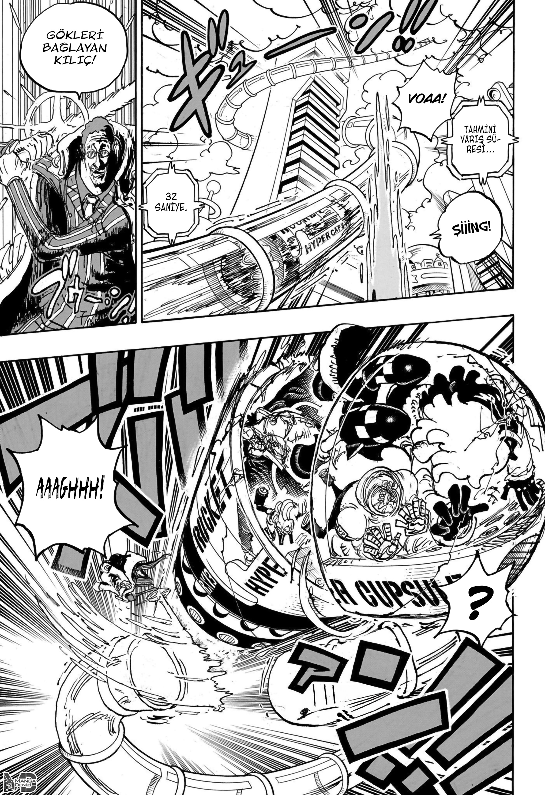 One Piece mangasının 1105 bölümünün 10. sayfasını okuyorsunuz.