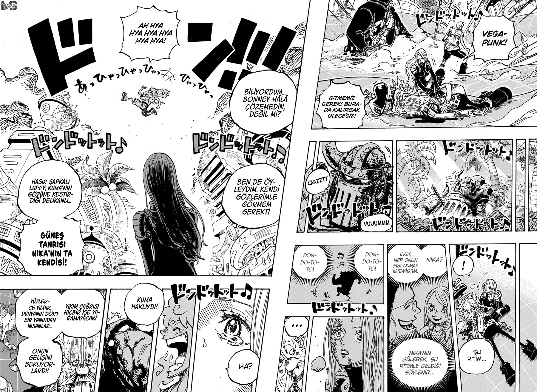 One Piece mangasının 1106 bölümünün 12. sayfasını okuyorsunuz.