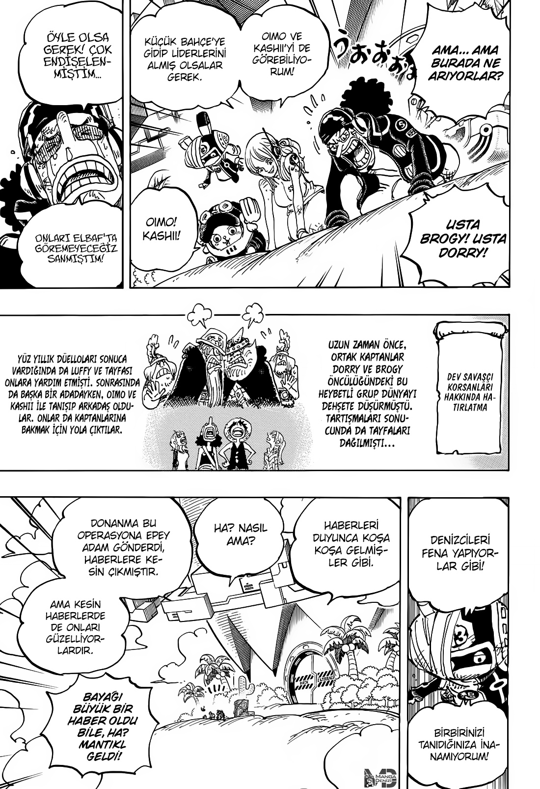 One Piece mangasının 1107 bölümünün 5. sayfasını okuyorsunuz.