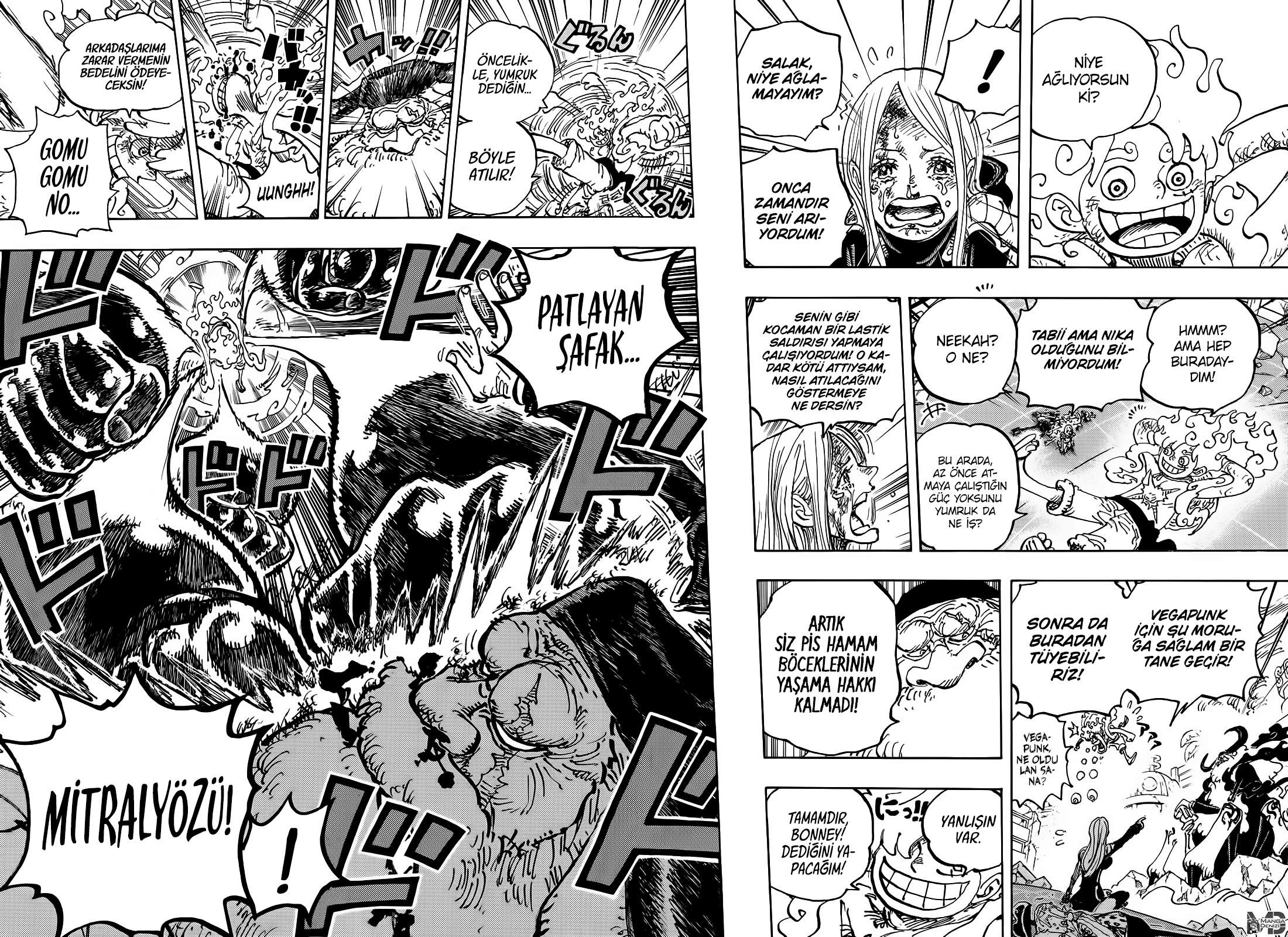 One Piece mangasının 1107 bölümünün 10. sayfasını okuyorsunuz.