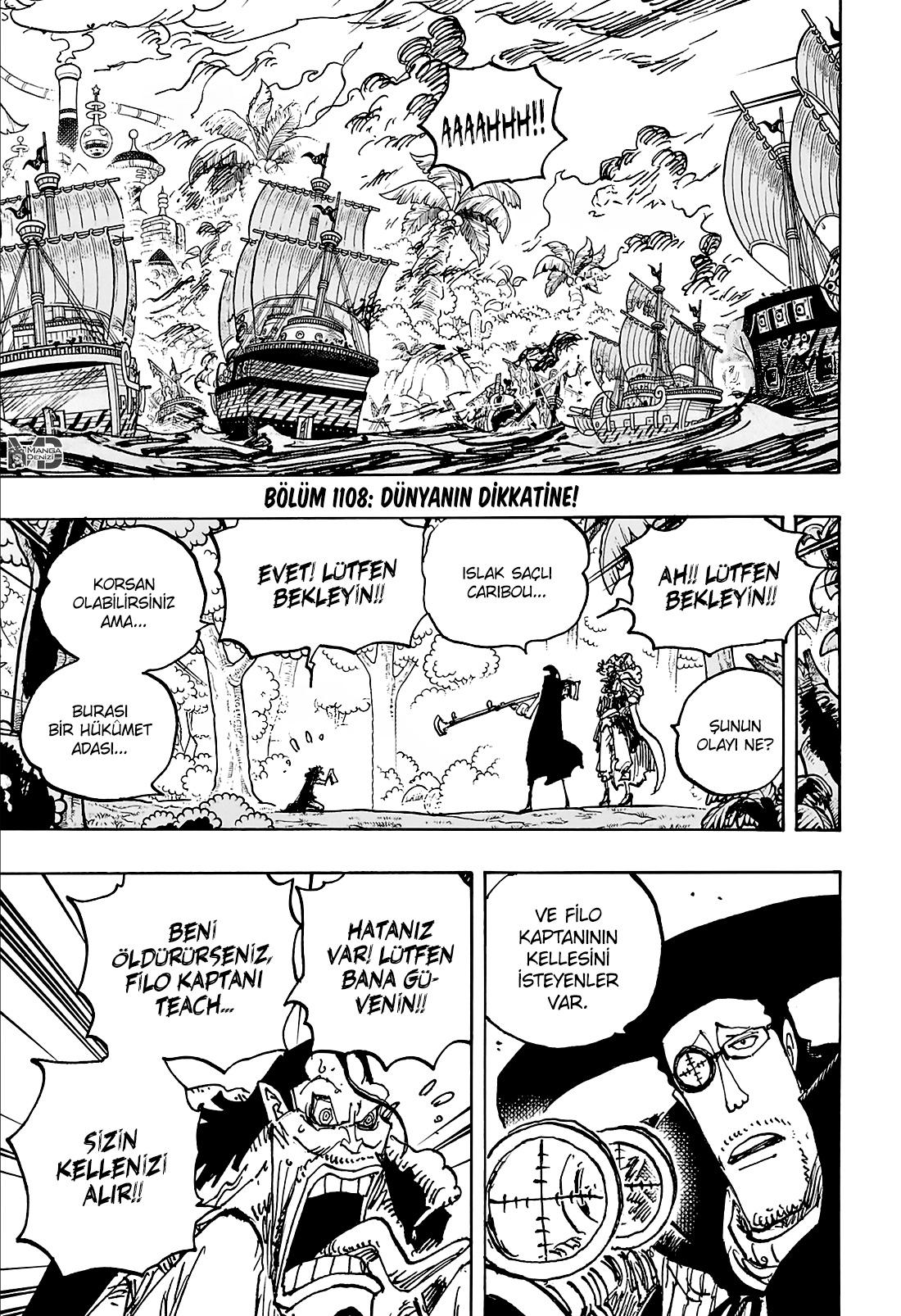 One Piece mangasının 1108 bölümünün 3. sayfasını okuyorsunuz.
