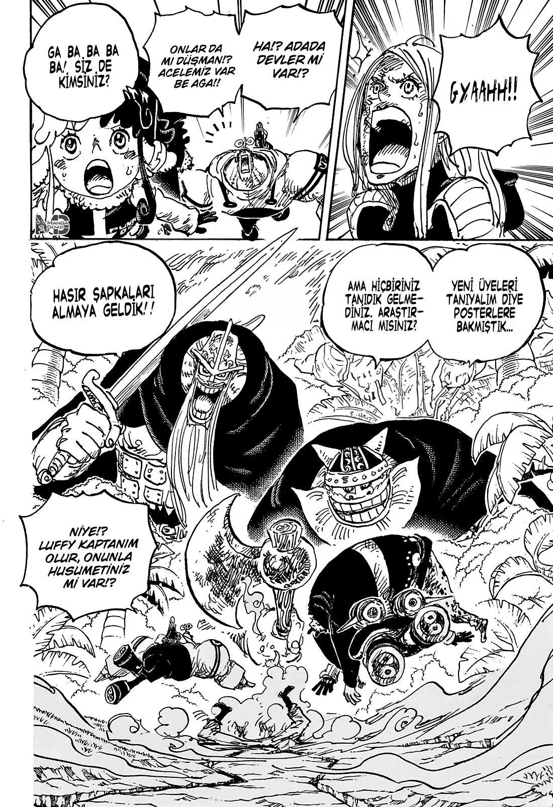 One Piece mangasının 1108 bölümünün 8. sayfasını okuyorsunuz.