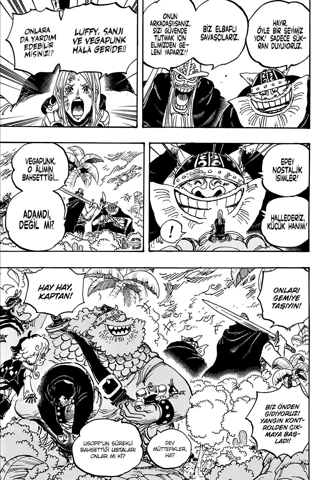 One Piece mangasının 1108 bölümünün 9. sayfasını okuyorsunuz.