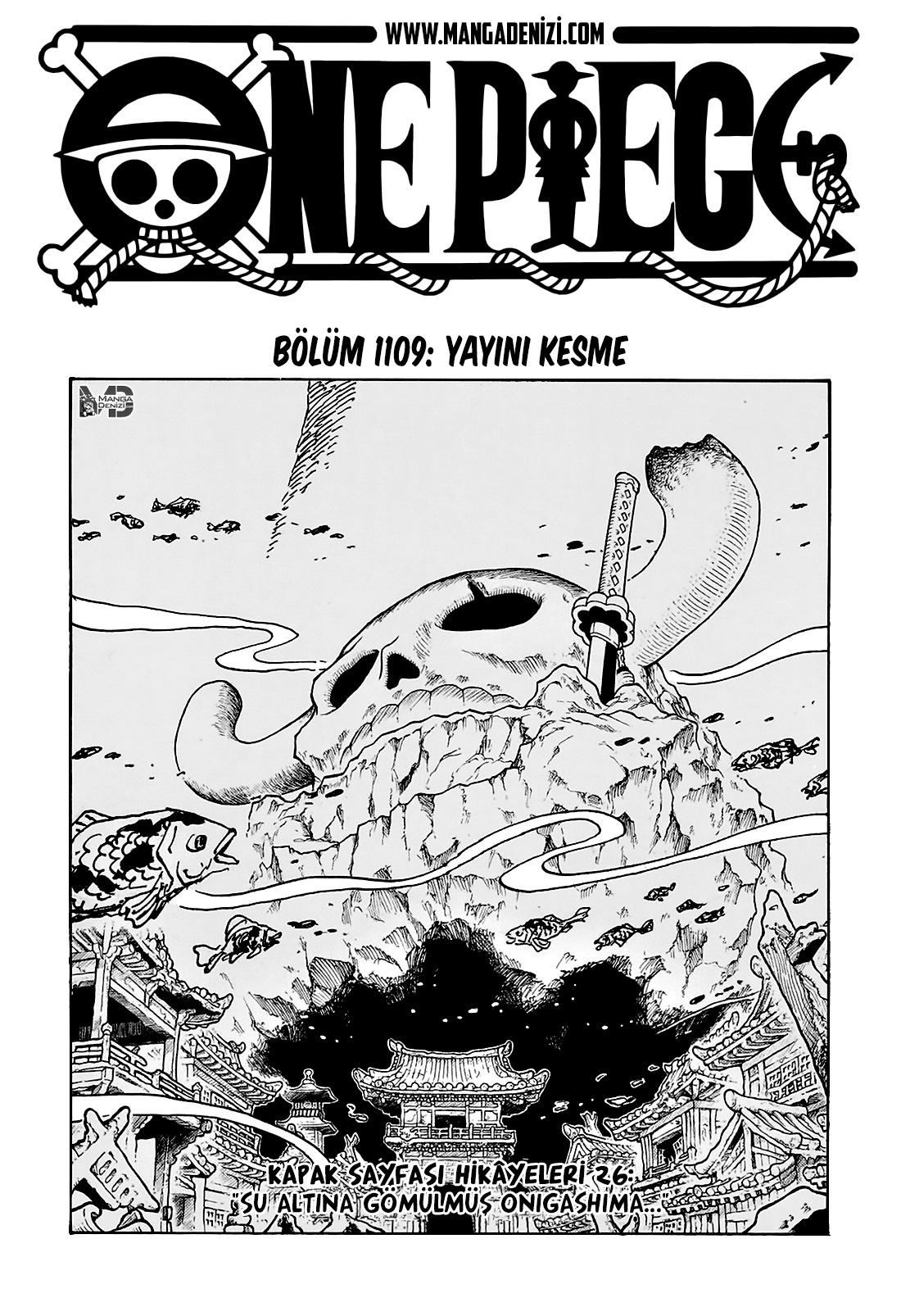 One Piece mangasının 1109 bölümünün 2. sayfasını okuyorsunuz.