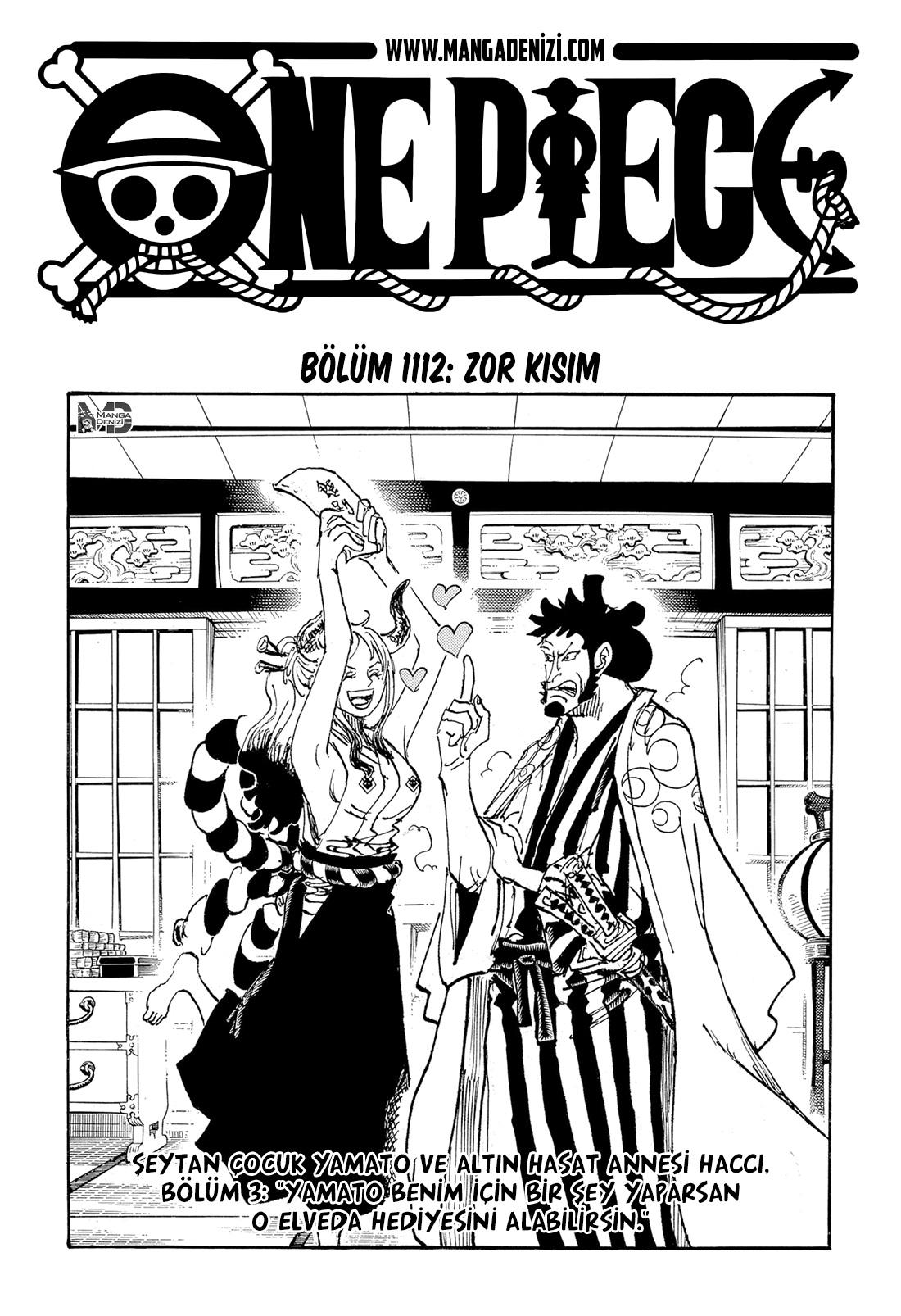 One Piece mangasının 1112 bölümünün 2. sayfasını okuyorsunuz.