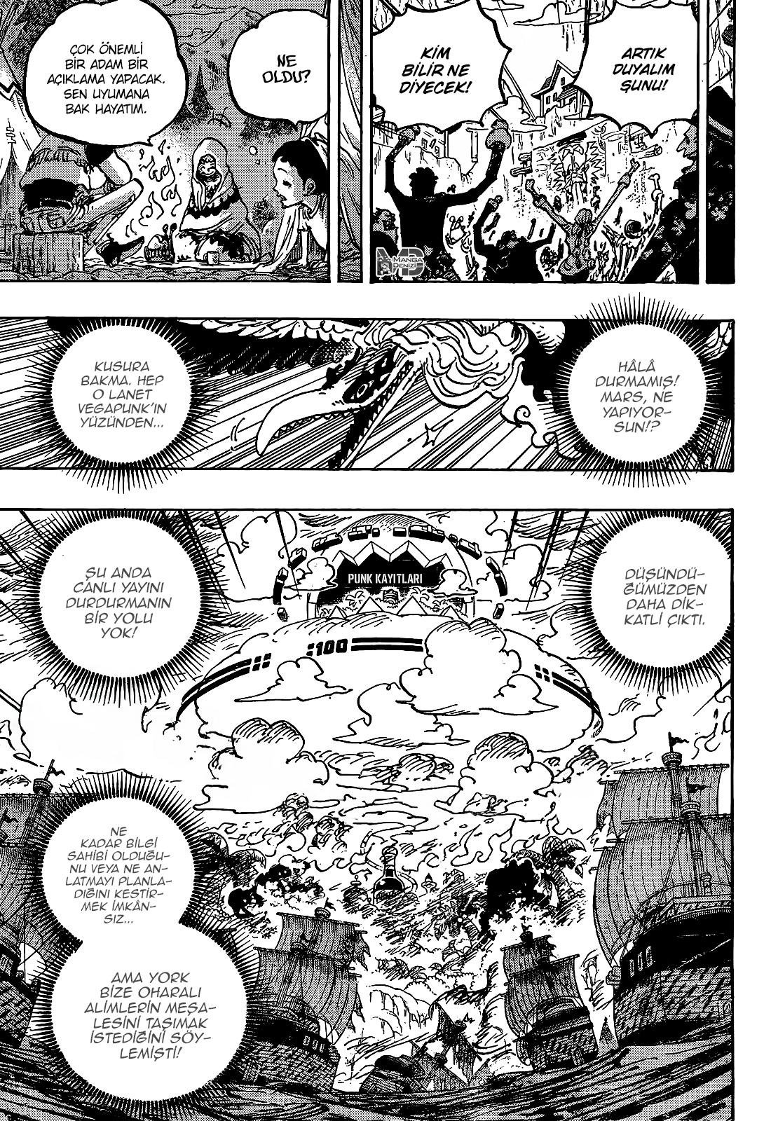 One Piece mangasının 1113 bölümünün 8. sayfasını okuyorsunuz.