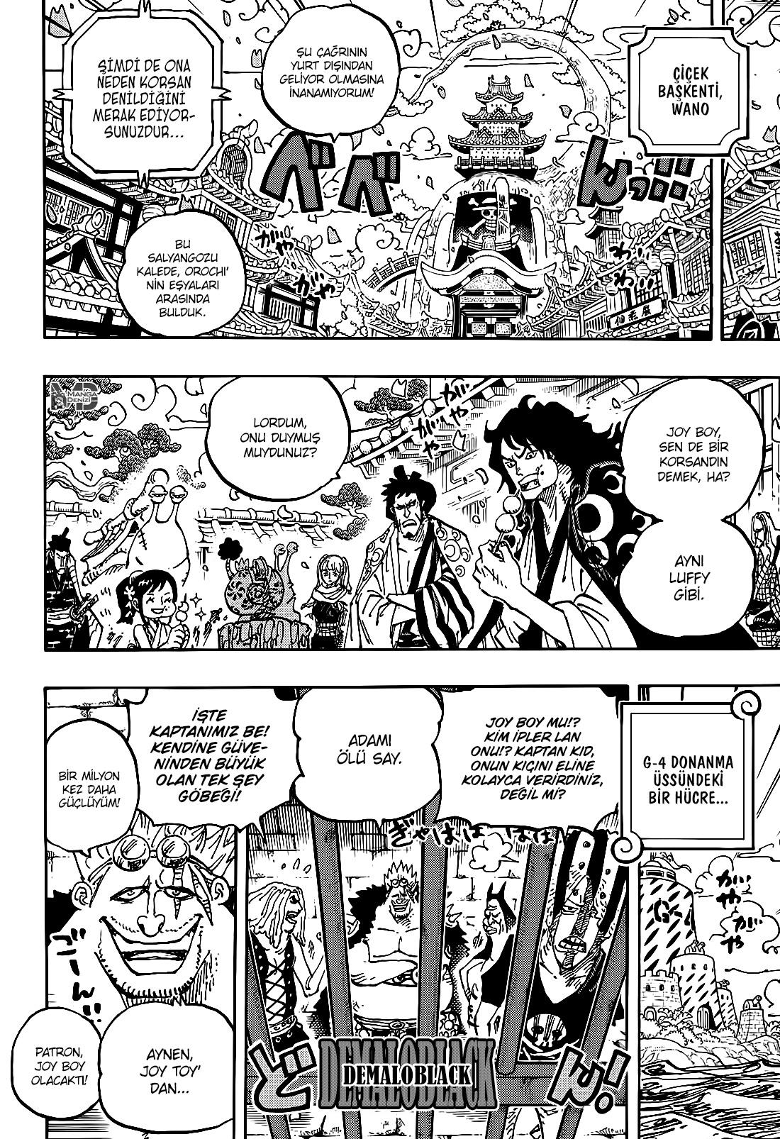 One Piece mangasının 1115 bölümünün 3. sayfasını okuyorsunuz.