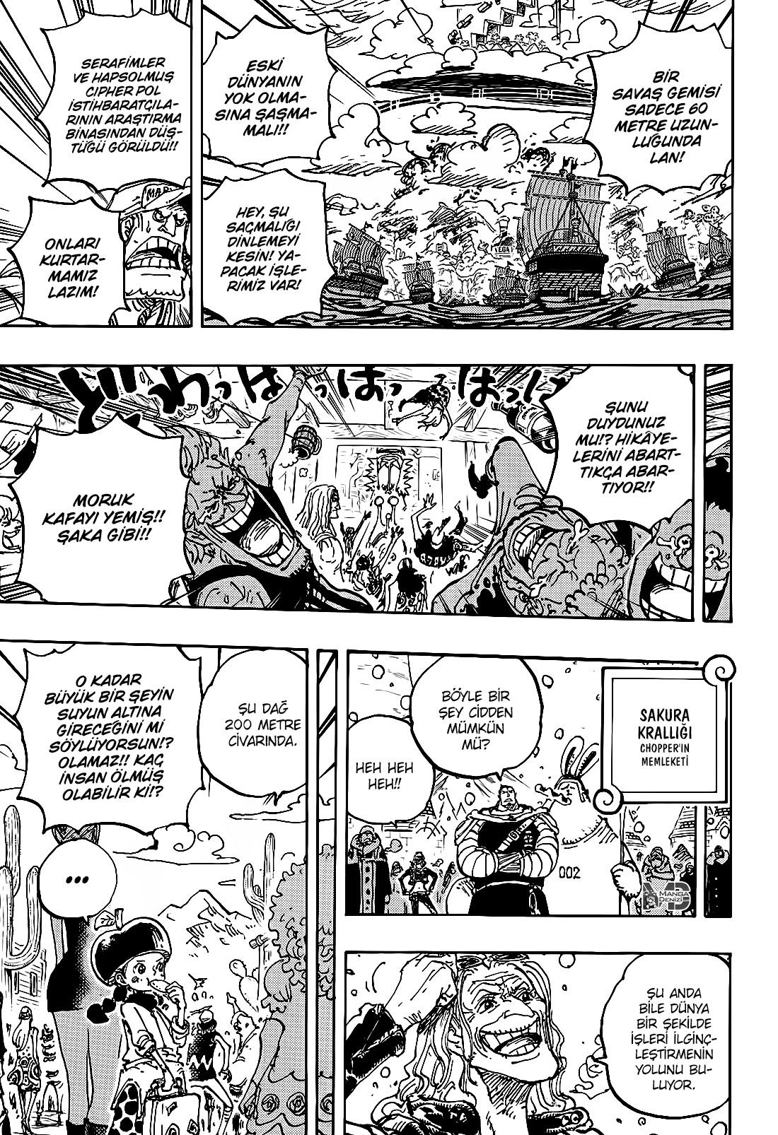 One Piece mangasının 1115 bölümünün 14. sayfasını okuyorsunuz.