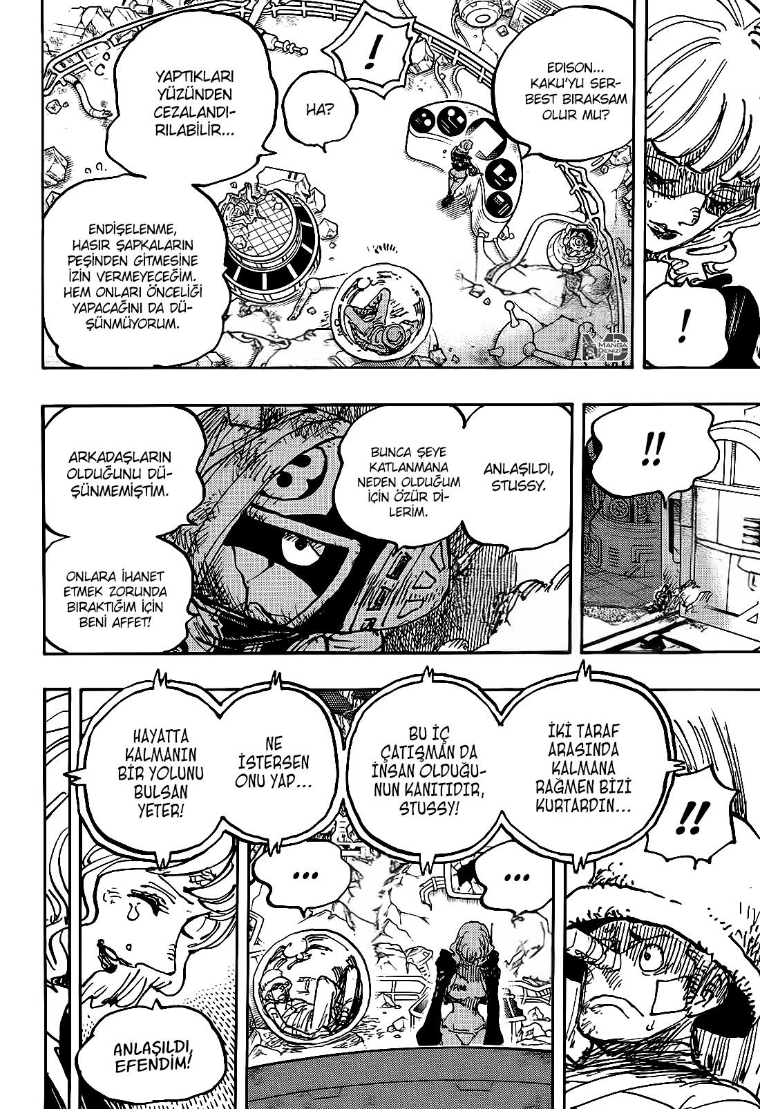 One Piece mangasının 1116 bölümünün 6. sayfasını okuyorsunuz.