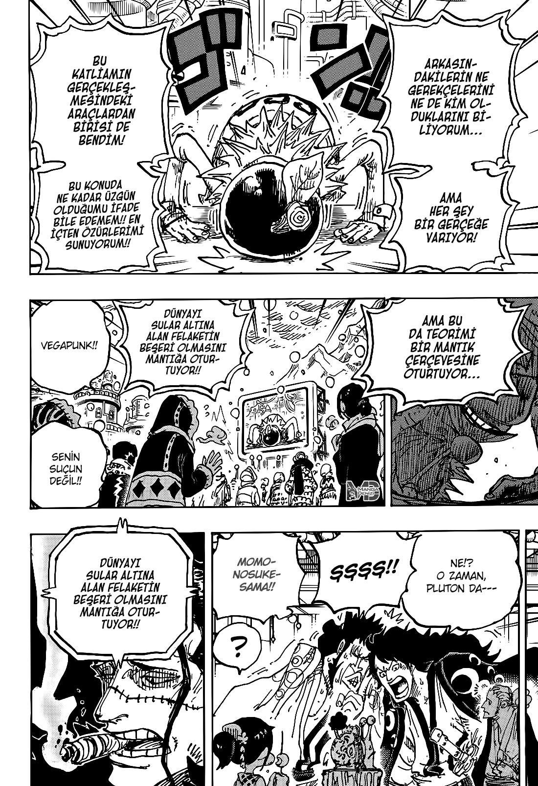 One Piece mangasının 1116 bölümünün 8. sayfasını okuyorsunuz.