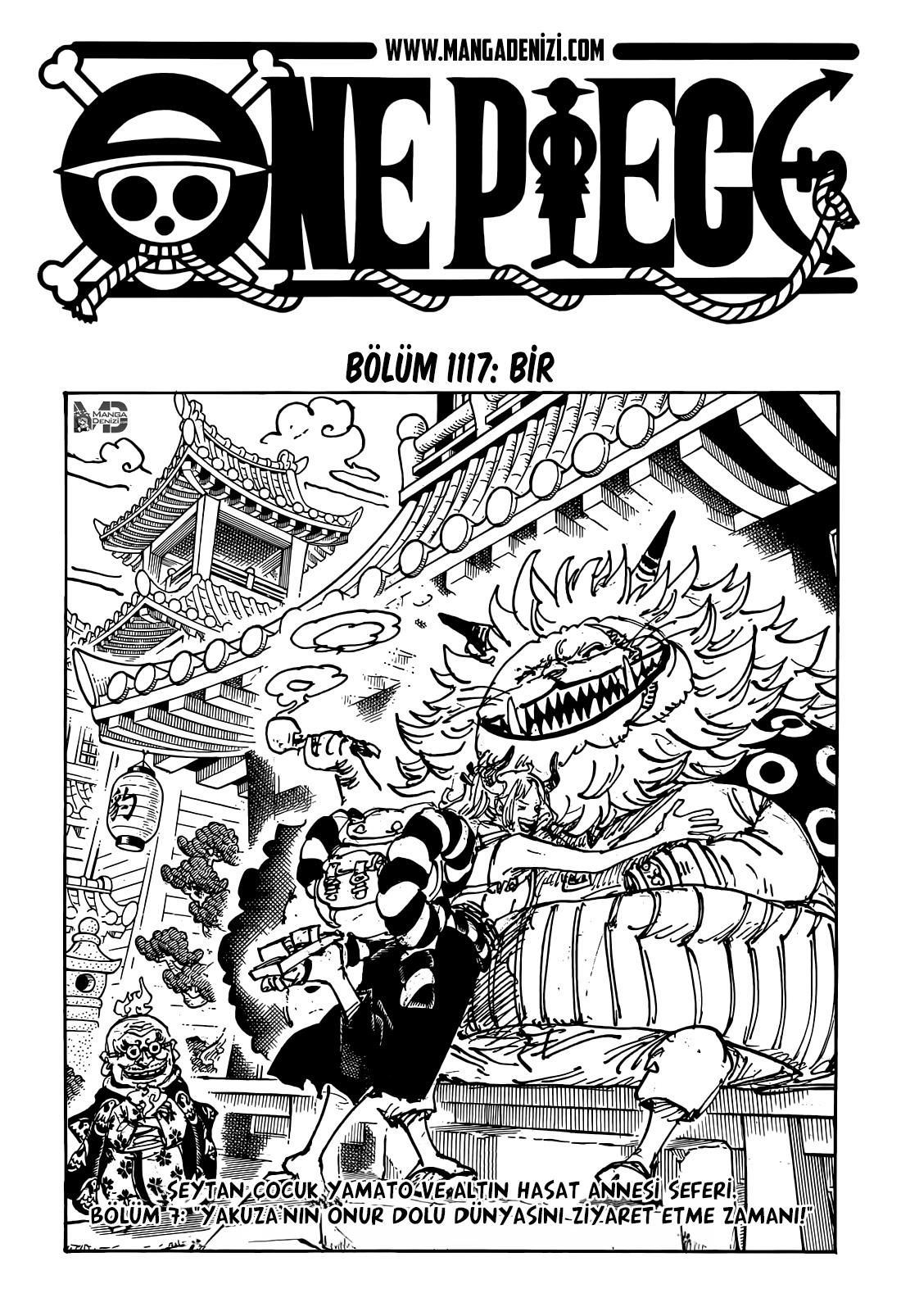 One Piece mangasının 1117 bölümünün 2. sayfasını okuyorsunuz.