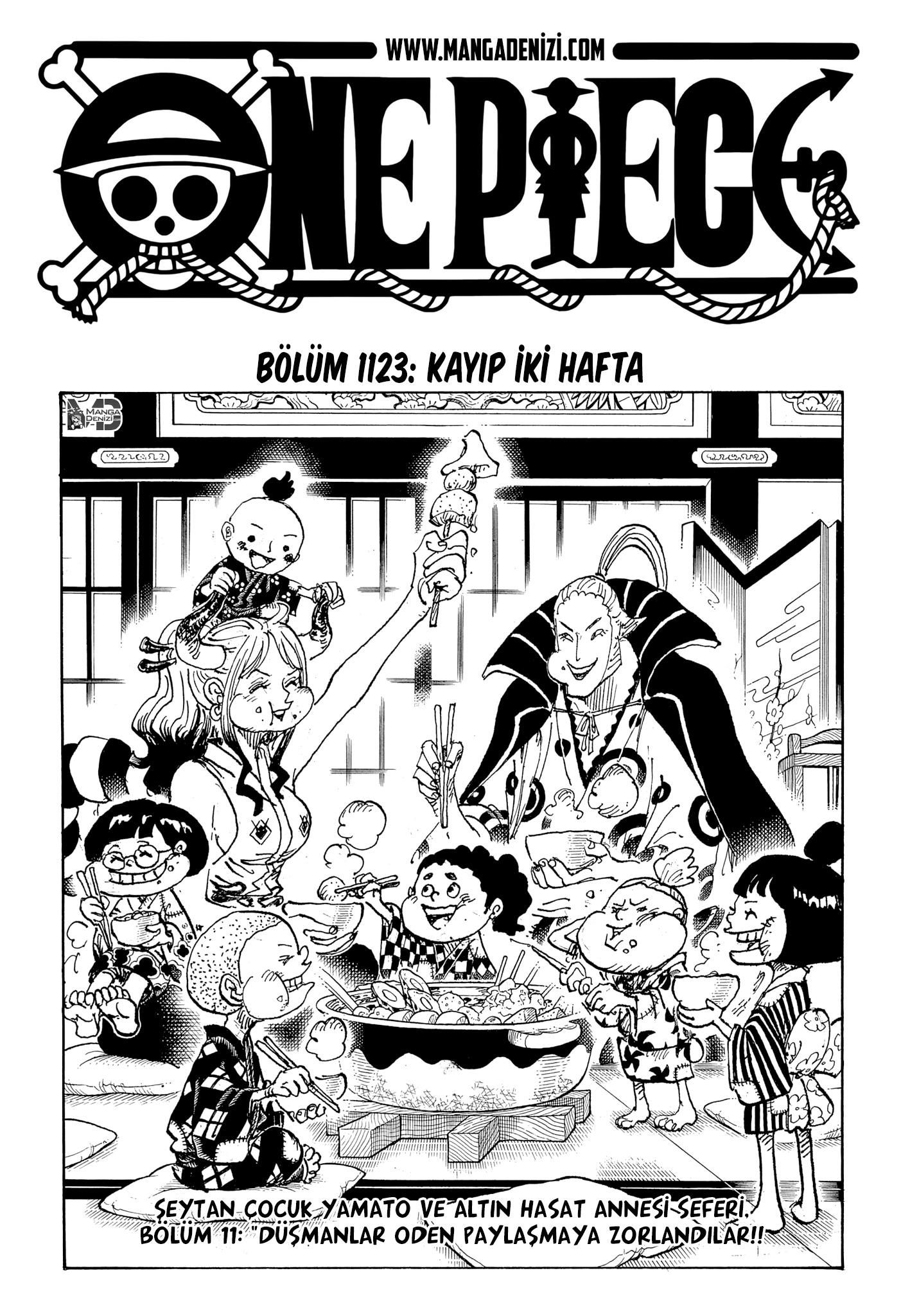 One Piece mangasının 1123 bölümünün 2. sayfasını okuyorsunuz.