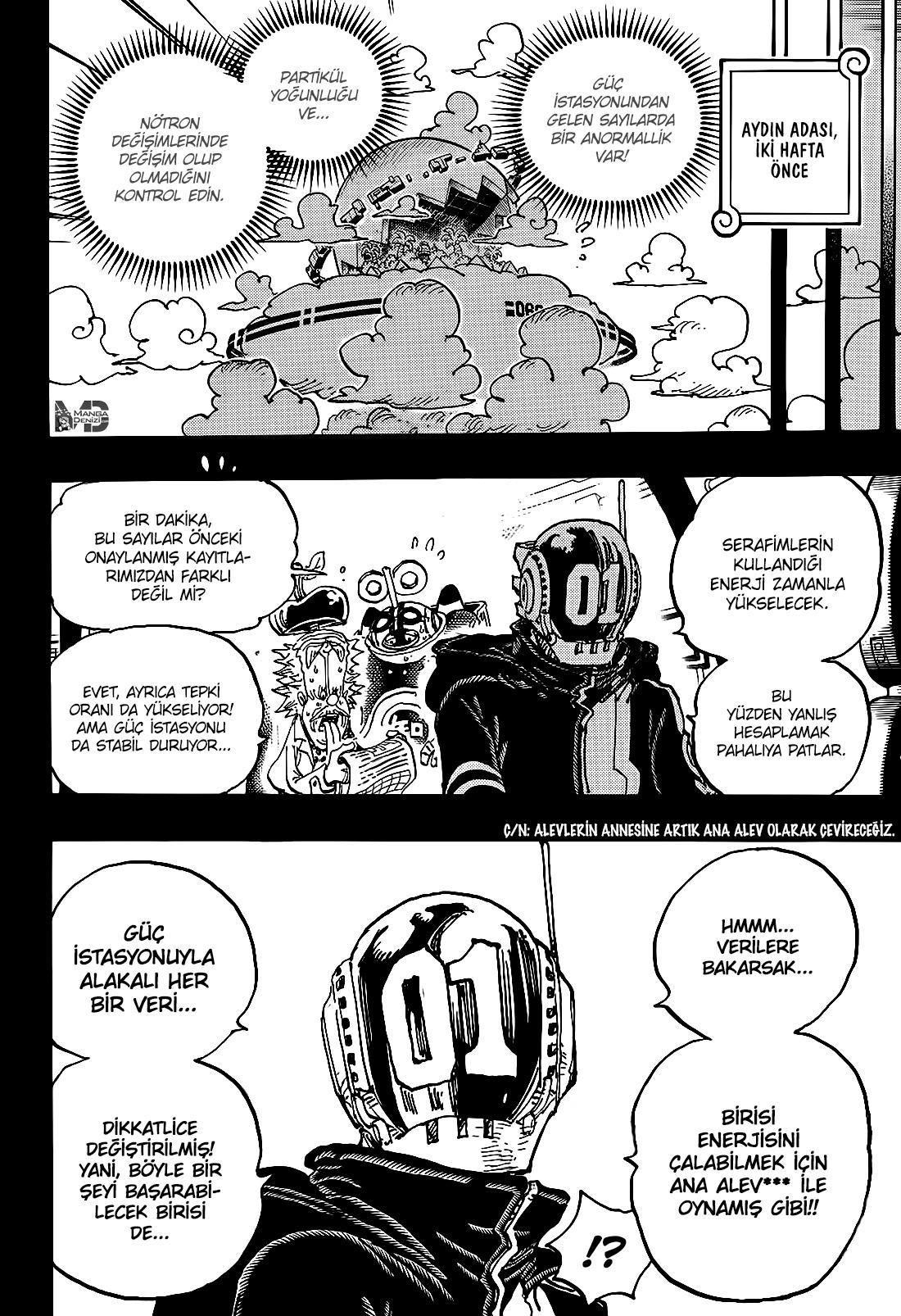 One Piece mangasının 1123 bölümünün 6. sayfasını okuyorsunuz.