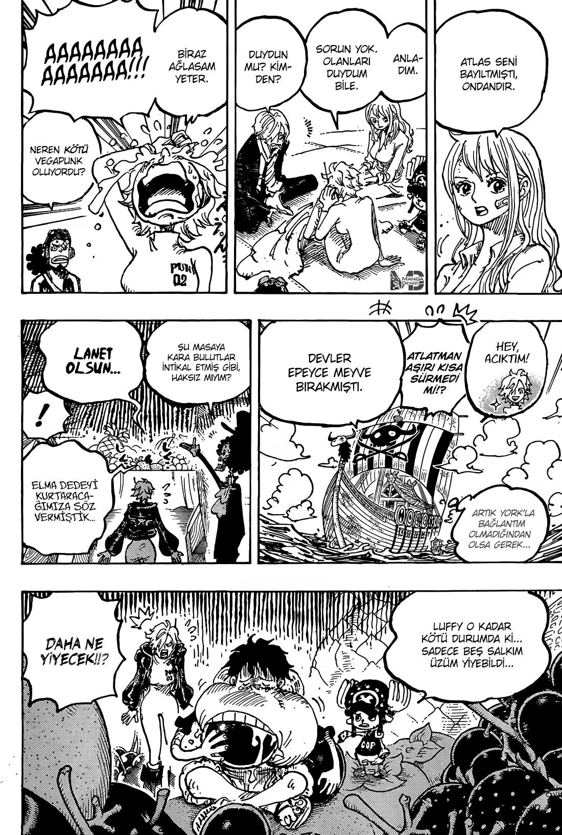 One Piece mangasının 1124 bölümünün 10. sayfasını okuyorsunuz.