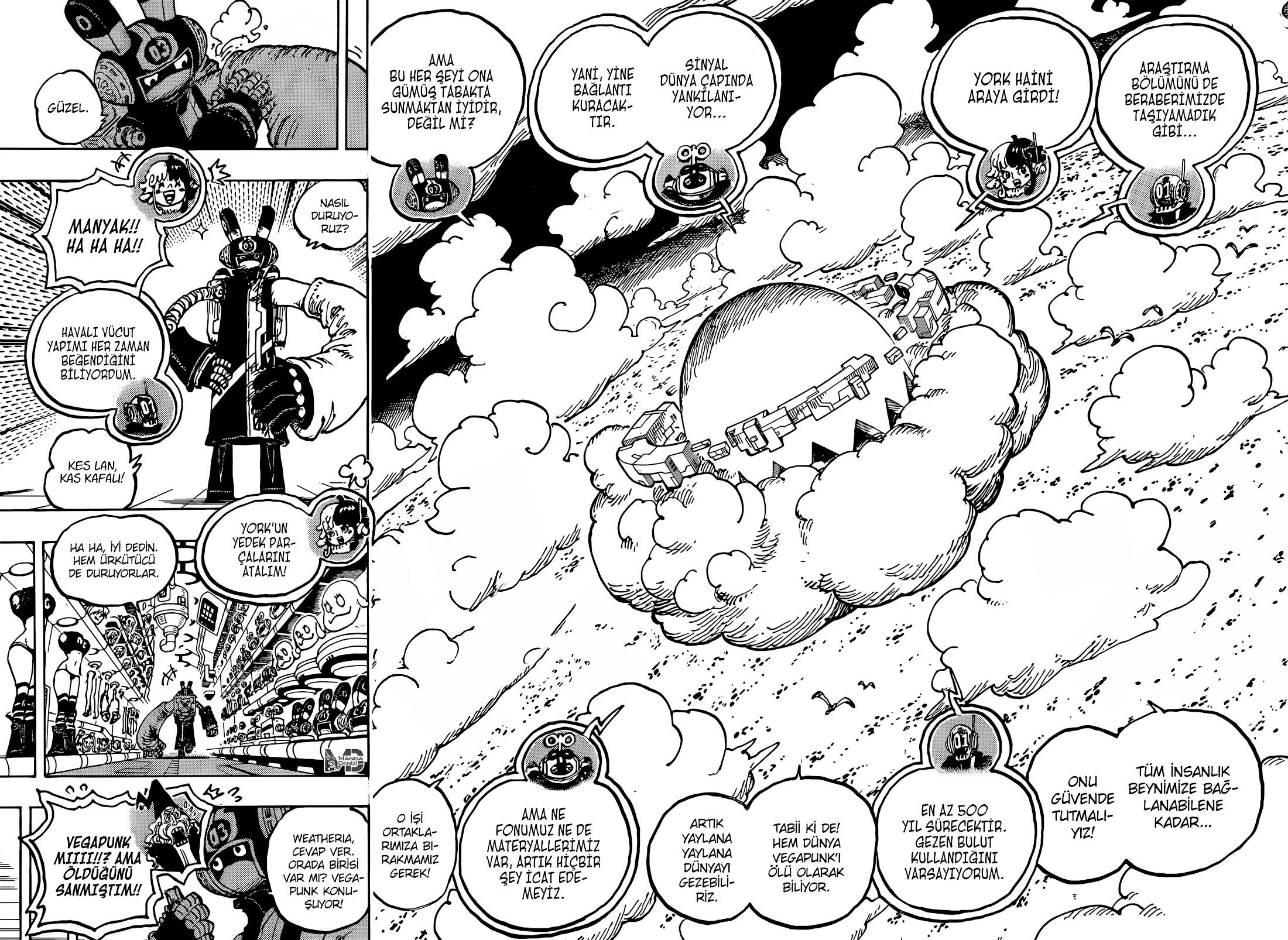 One Piece mangasının 1125 bölümünün 15. sayfasını okuyorsunuz.