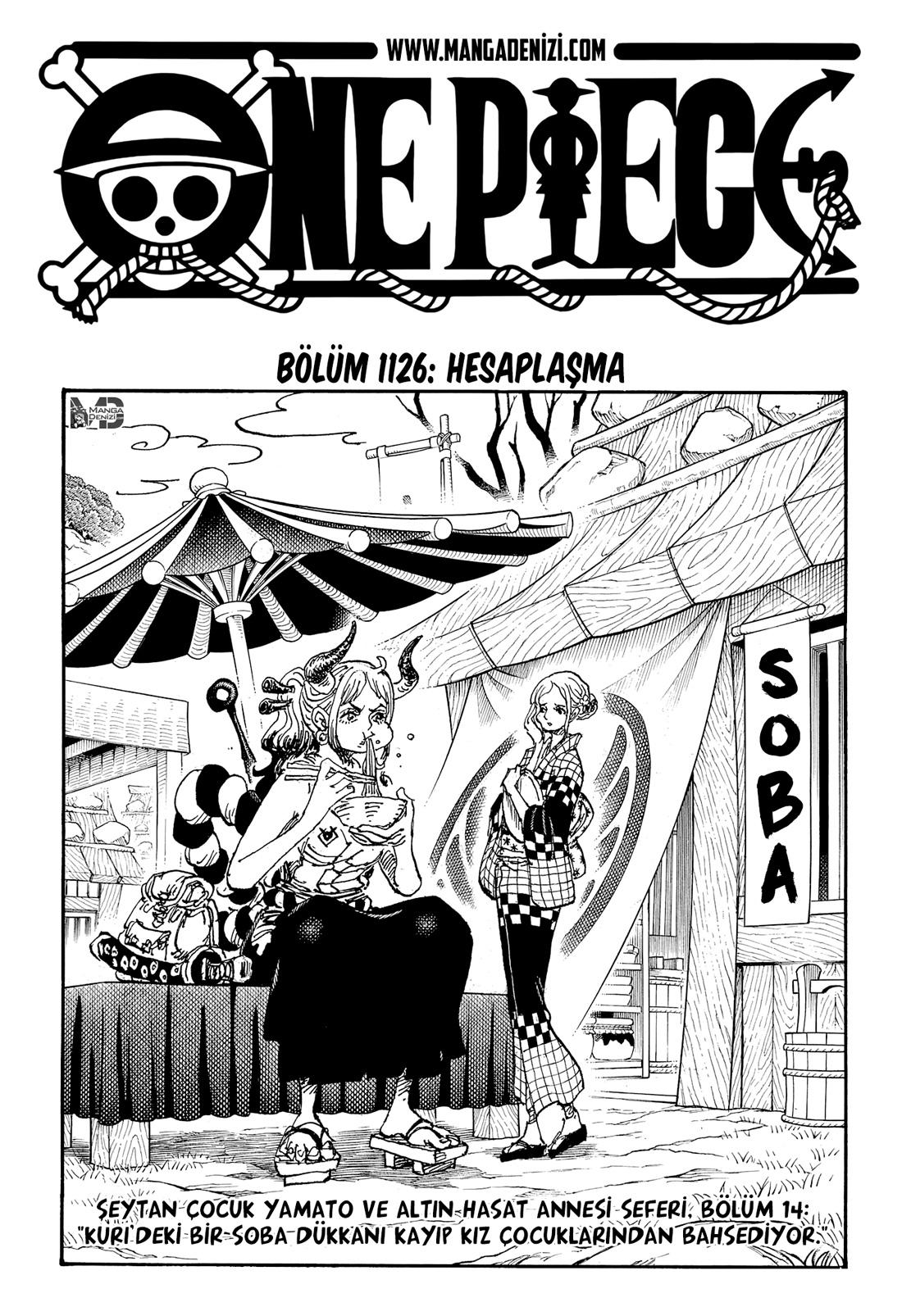 One Piece mangasının 1126 bölümünün 2. sayfasını okuyorsunuz.