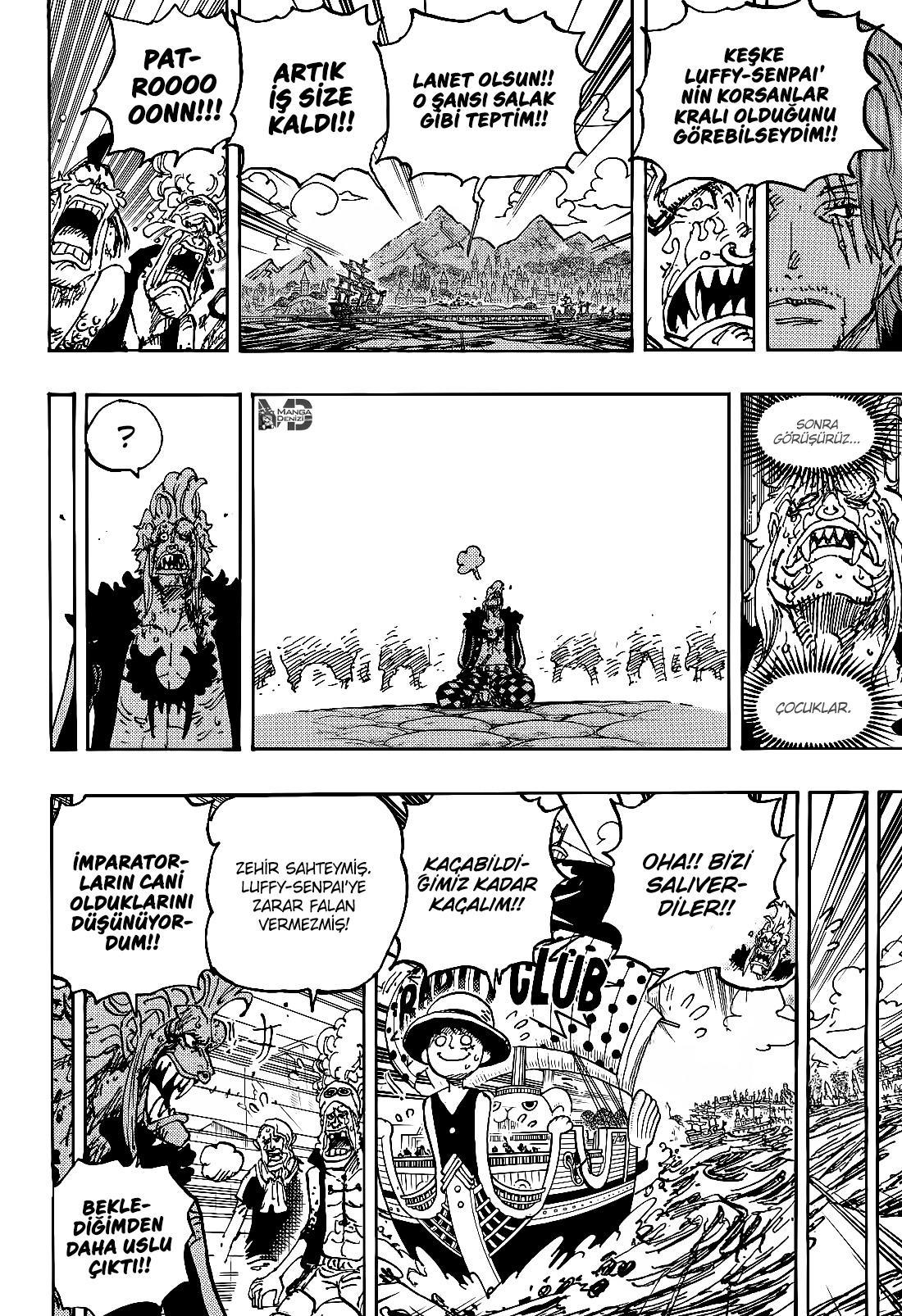 One Piece mangasının 1126 bölümünün 8. sayfasını okuyorsunuz.