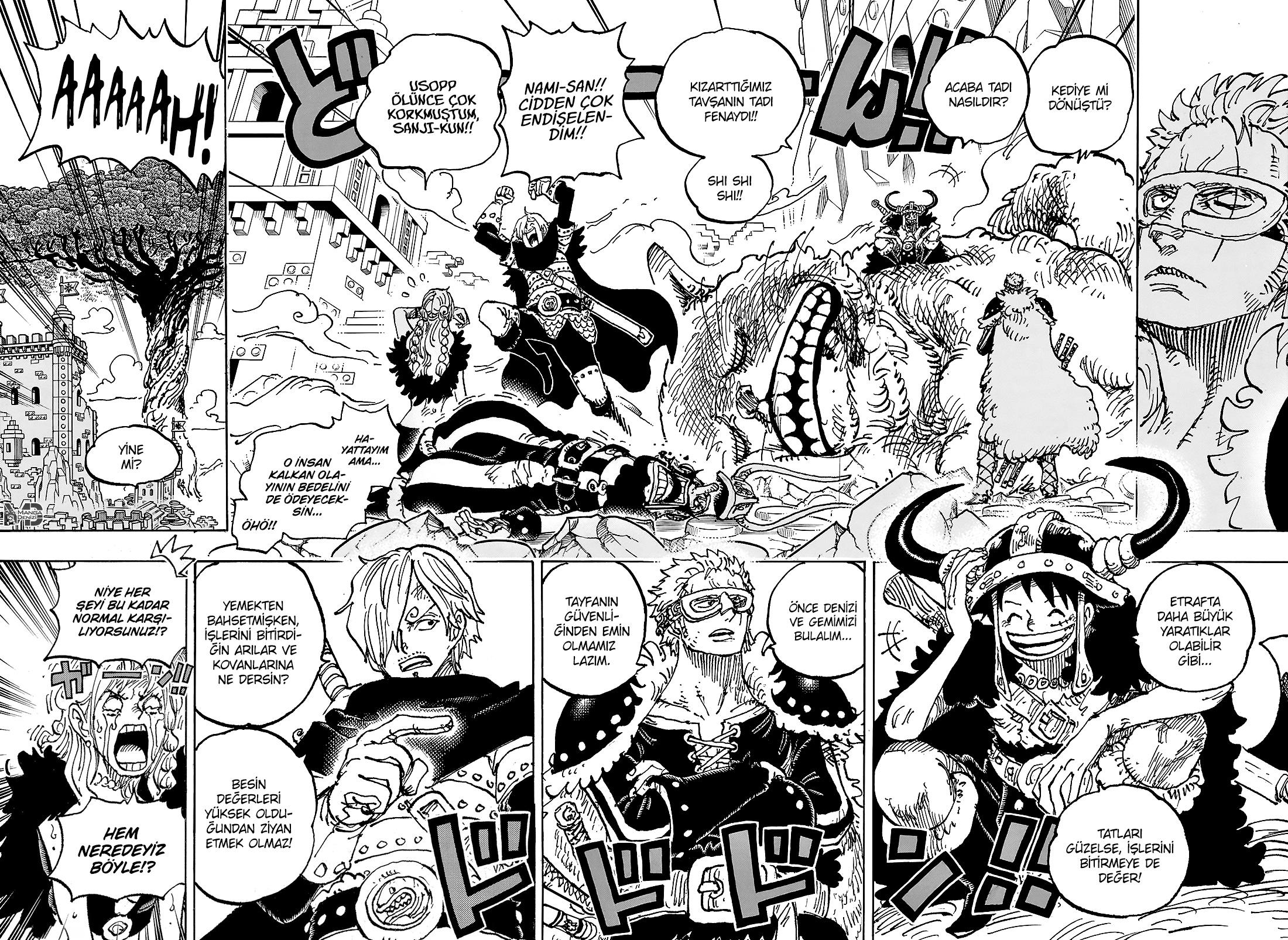 One Piece mangasının 1127 bölümünün 14. sayfasını okuyorsunuz.