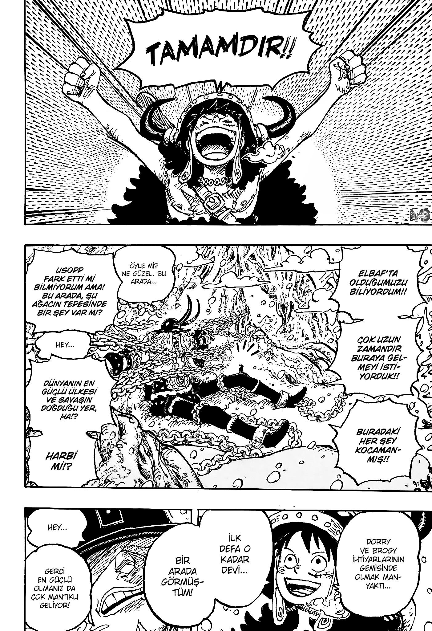 One Piece mangasının 1131 bölümünün 3. sayfasını okuyorsunuz.