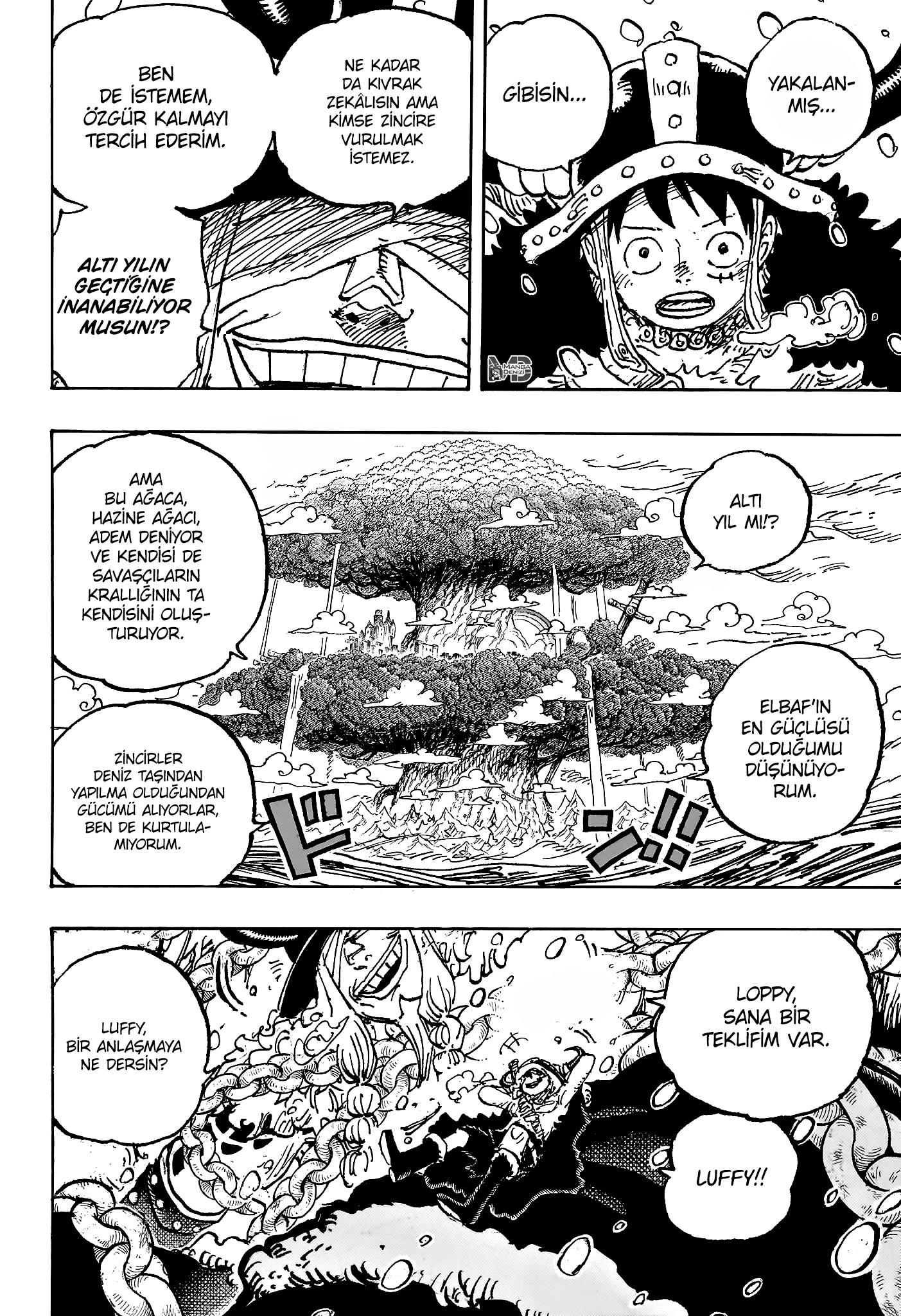 One Piece mangasının 1131 bölümünün 5. sayfasını okuyorsunuz.