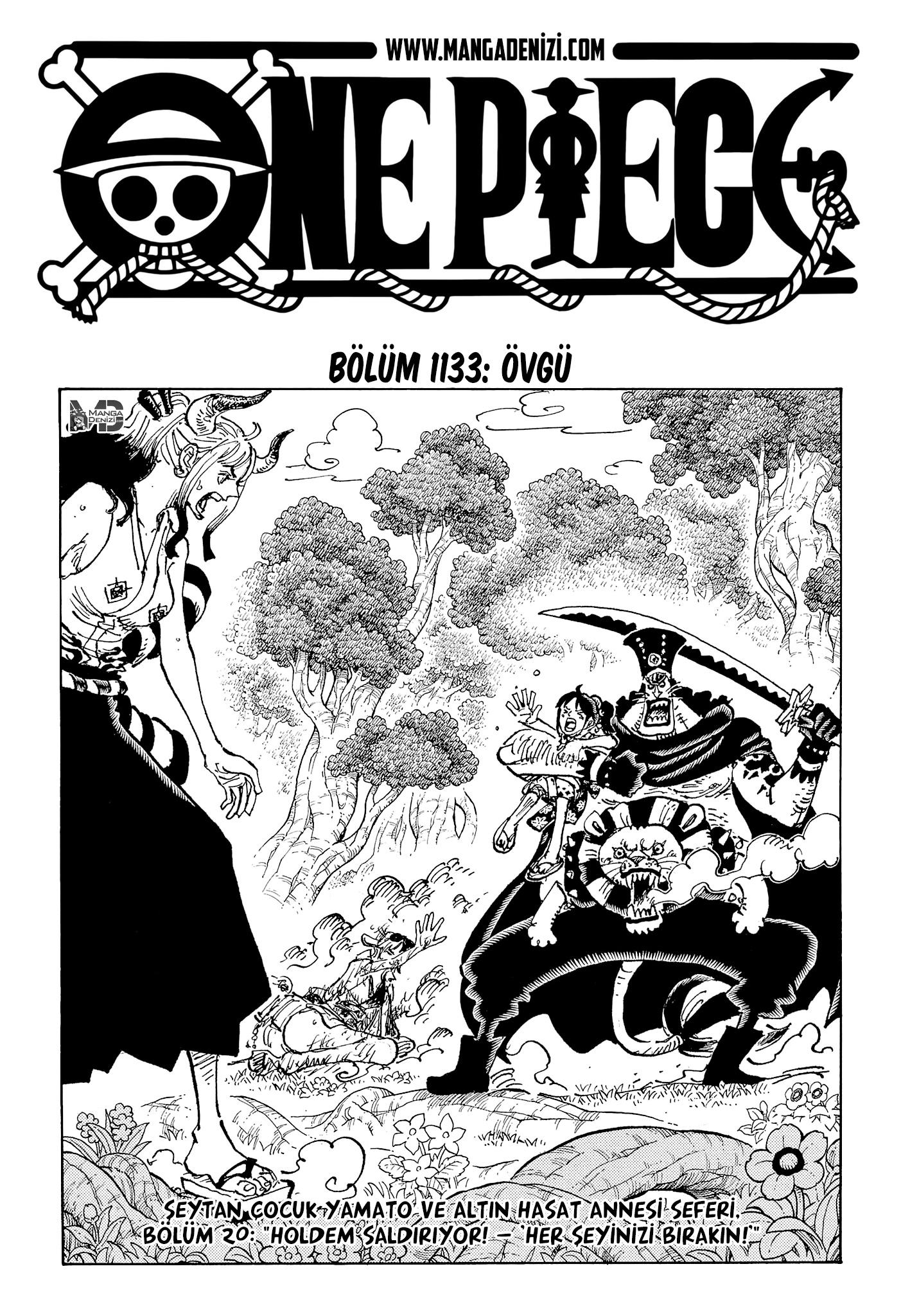 One Piece mangasının 1133 bölümünün 2. sayfasını okuyorsunuz.