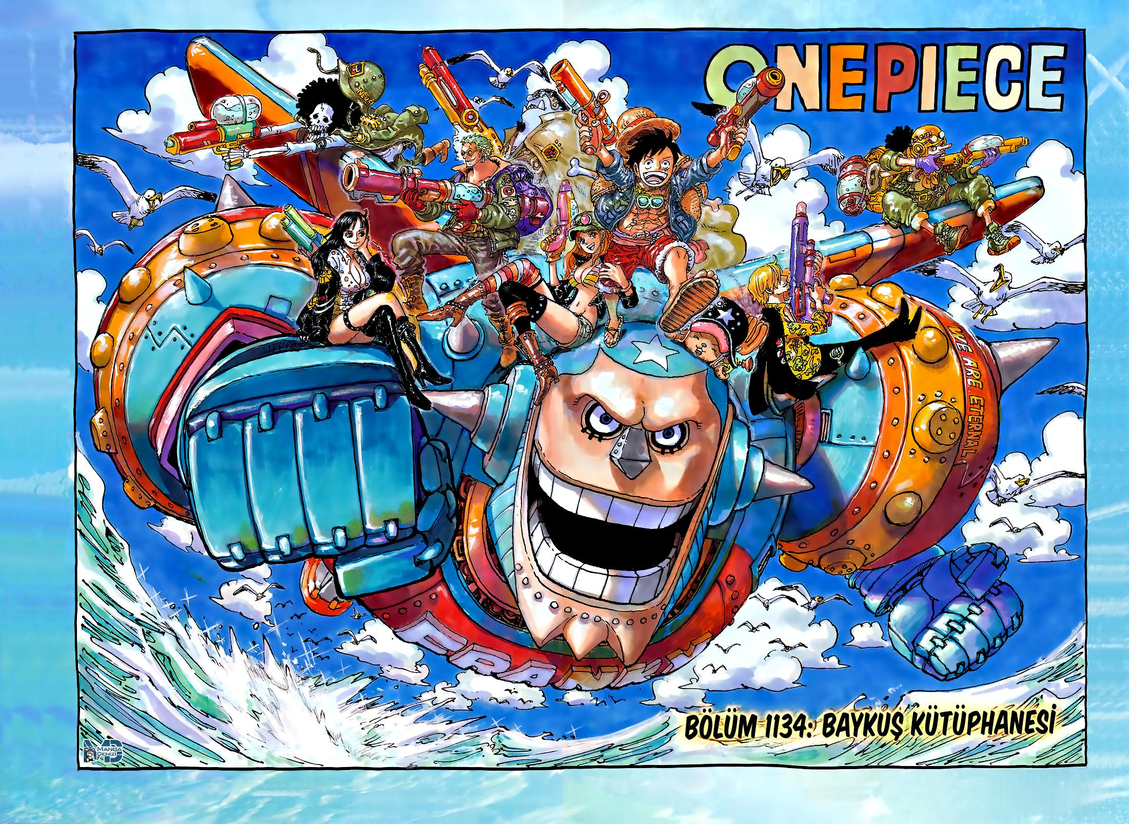 One Piece mangasının 1134 bölümünün 2. sayfasını okuyorsunuz.