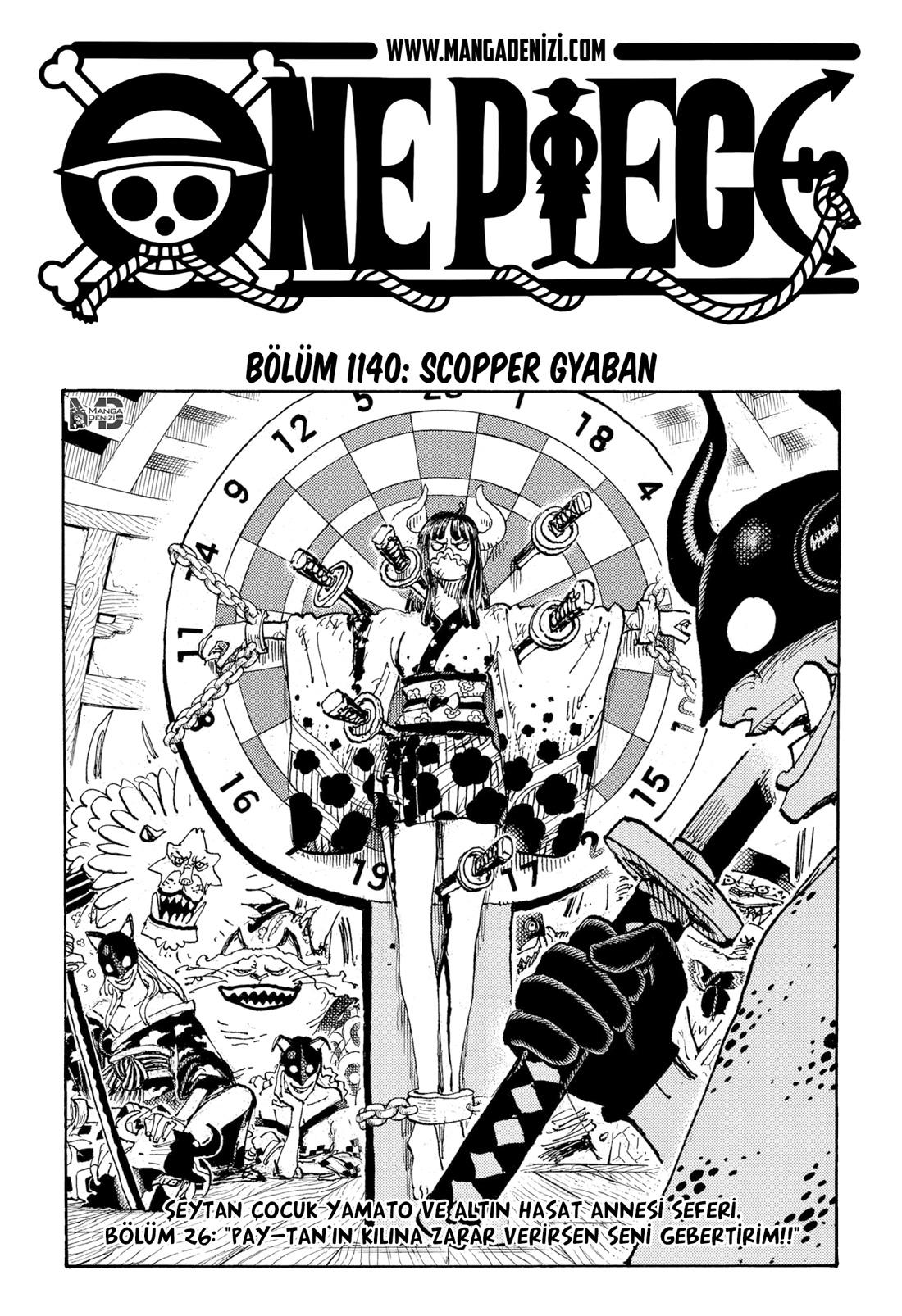 One Piece mangasının 1140 bölümünün 2. sayfasını okuyorsunuz.